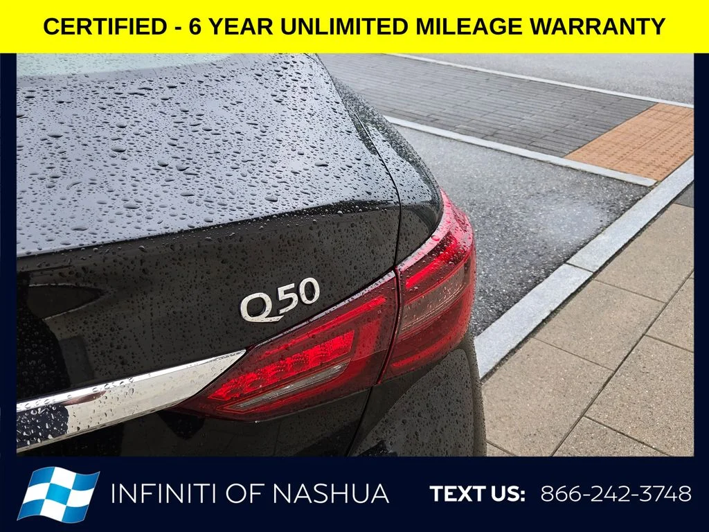 Certified Used 2023 Black INFINITI LUXE image 12