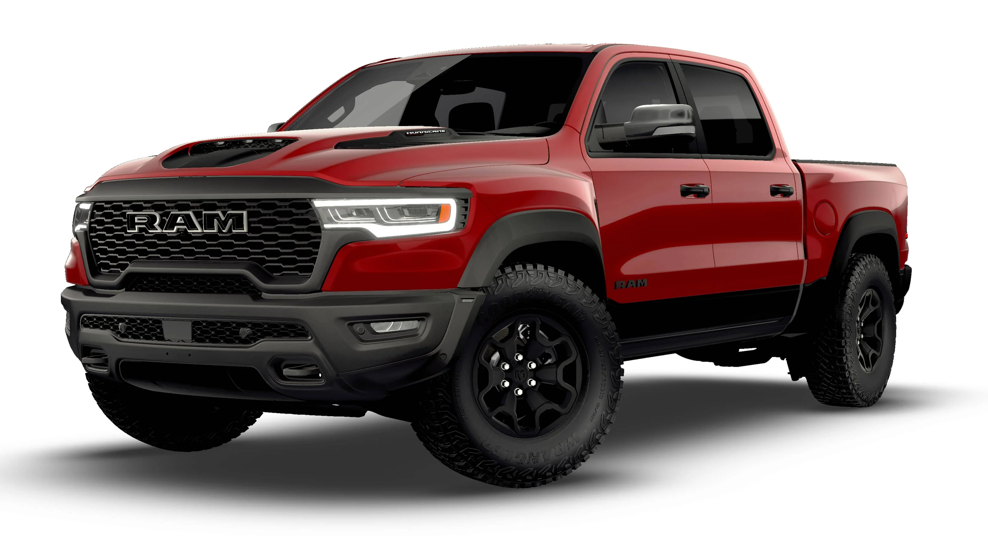 New 2026 Molten Red Pearl-Coat Exterior Paint RAM RHO image 27