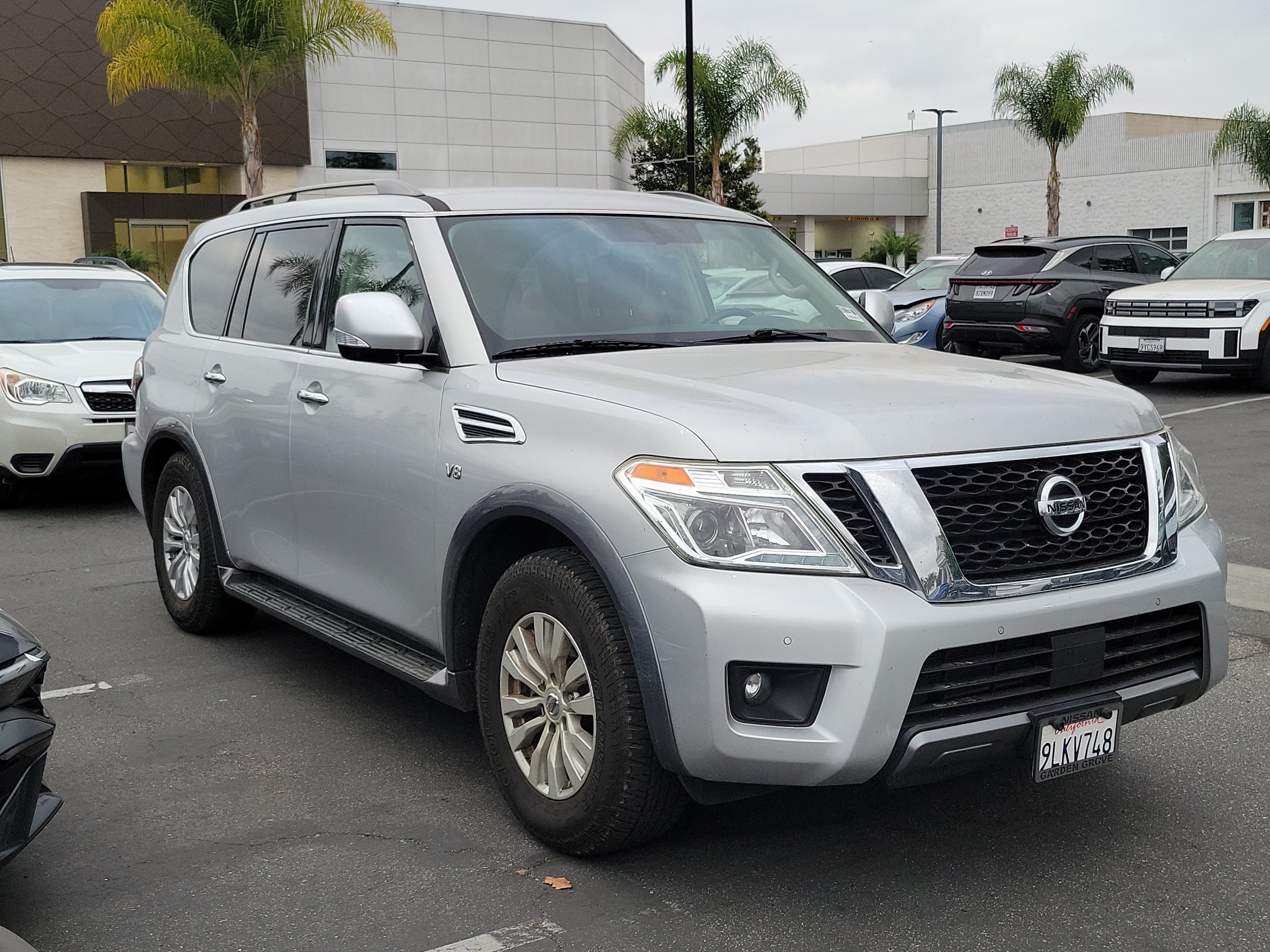 Used 2019 Brilliant Silver Metallic Nissan SV image 3