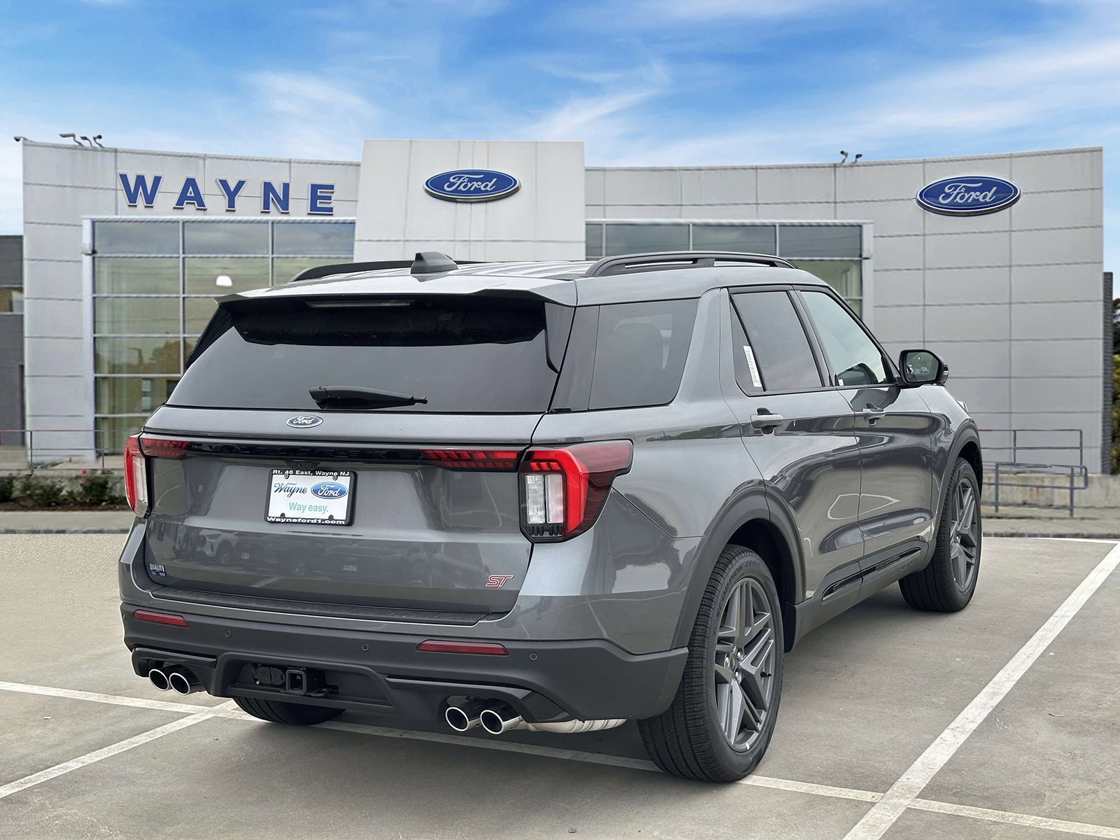 New 2026 Carbonized Gray Metallic Ford ST image 4