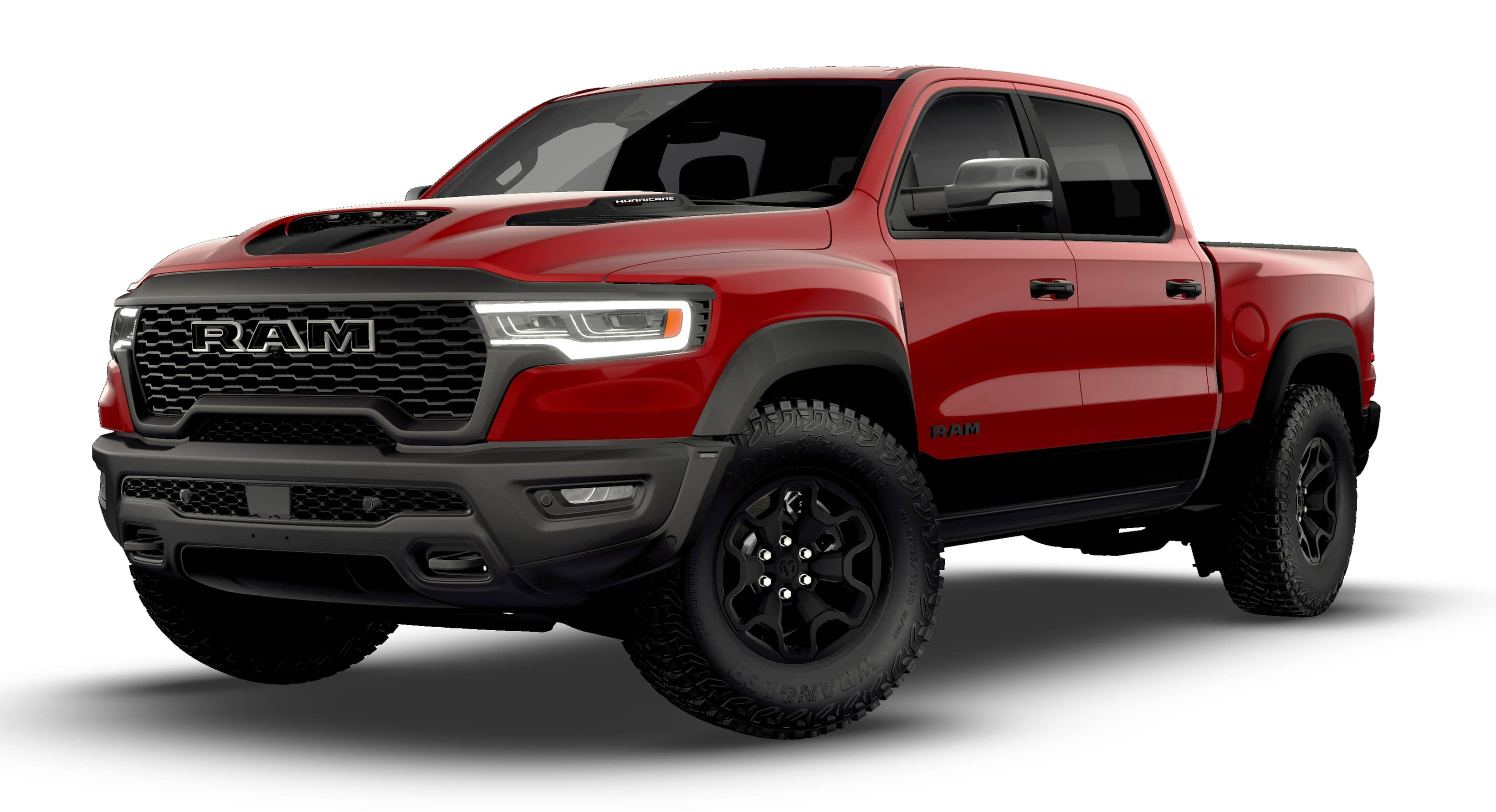 New 2026 Molten Red Pearl-Coat Exterior Paint RAM RHO image 13