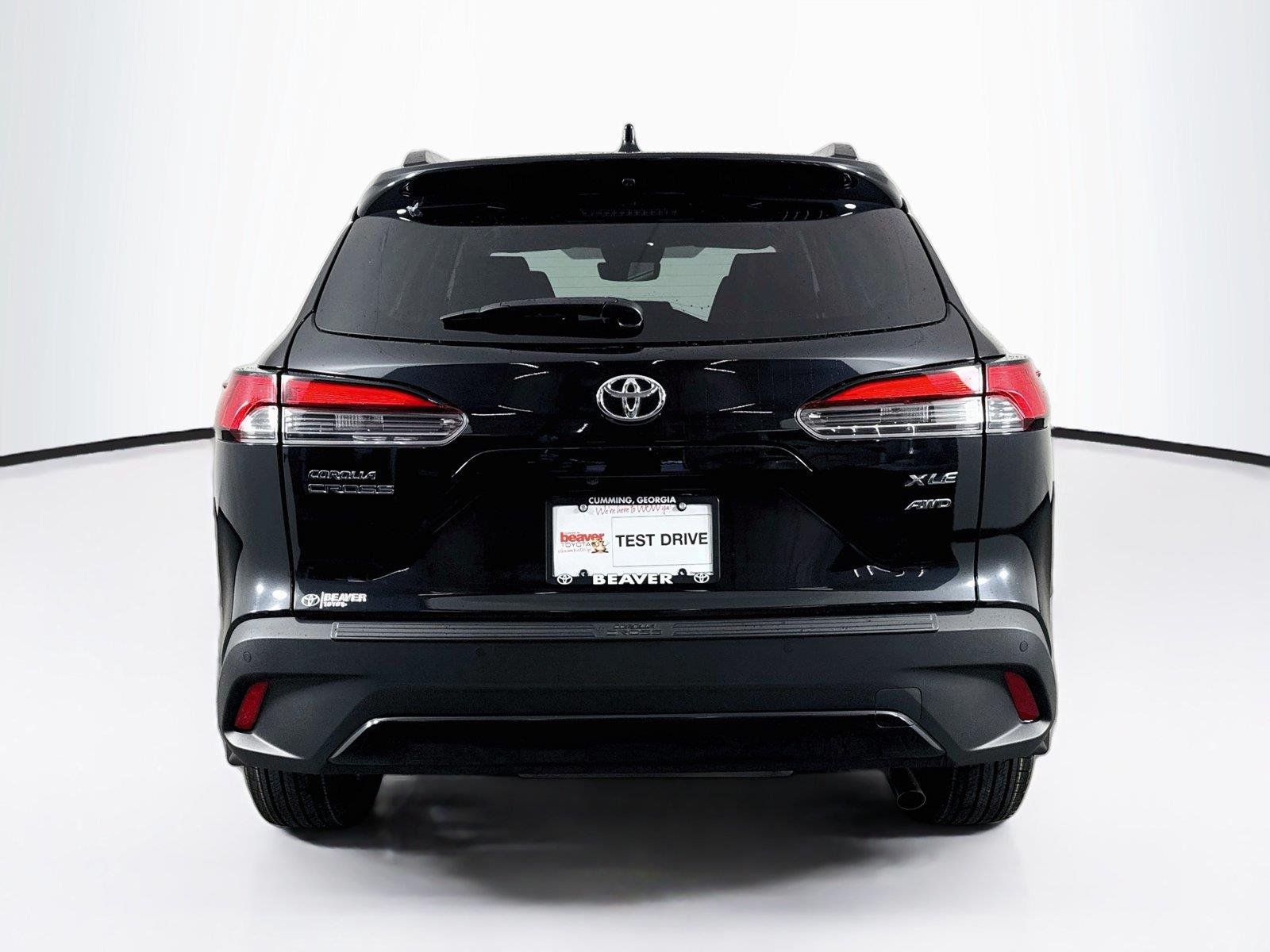 Certified Used 2025 Jet Black Toyota XLE image 12
