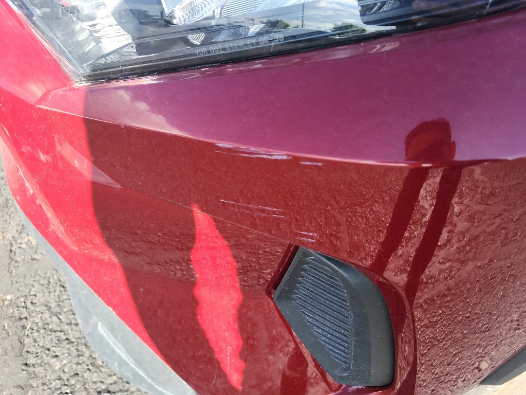 Used 2019 Ruby Flare Pearl Toyota LE image 7