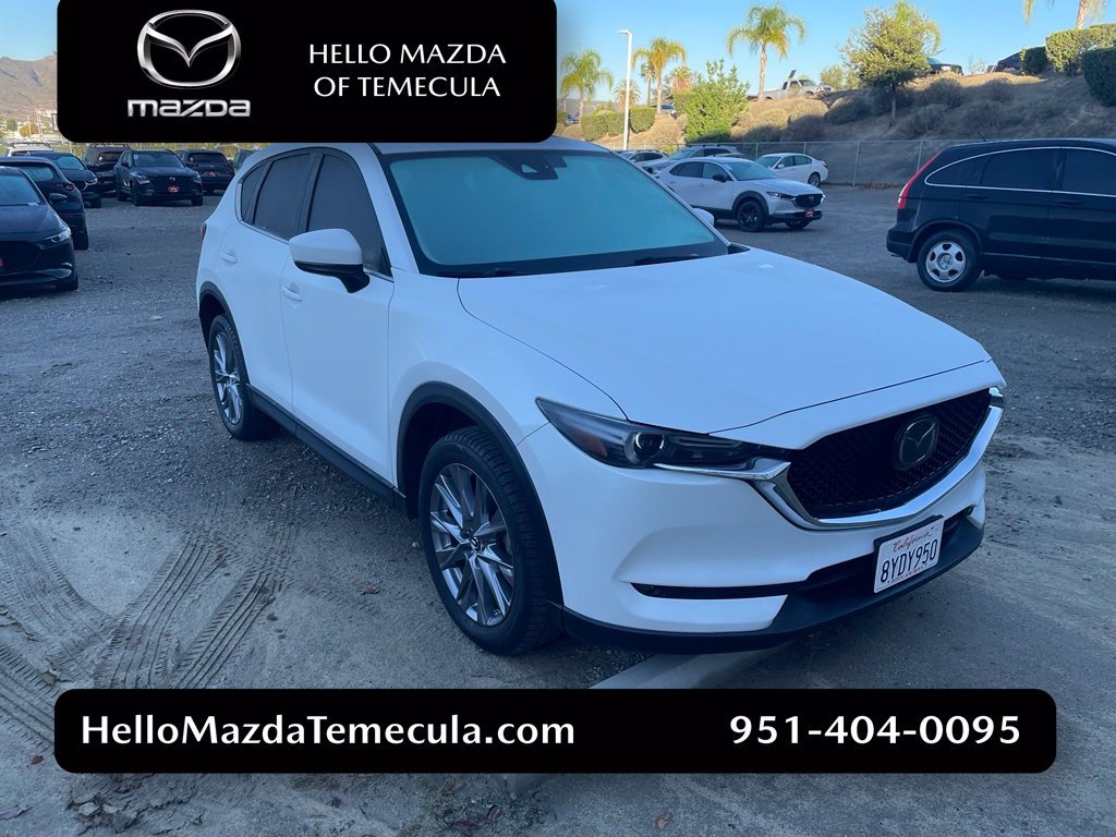 Used 2019 Snowflake White Pearl Mazda Grand Touring image 1