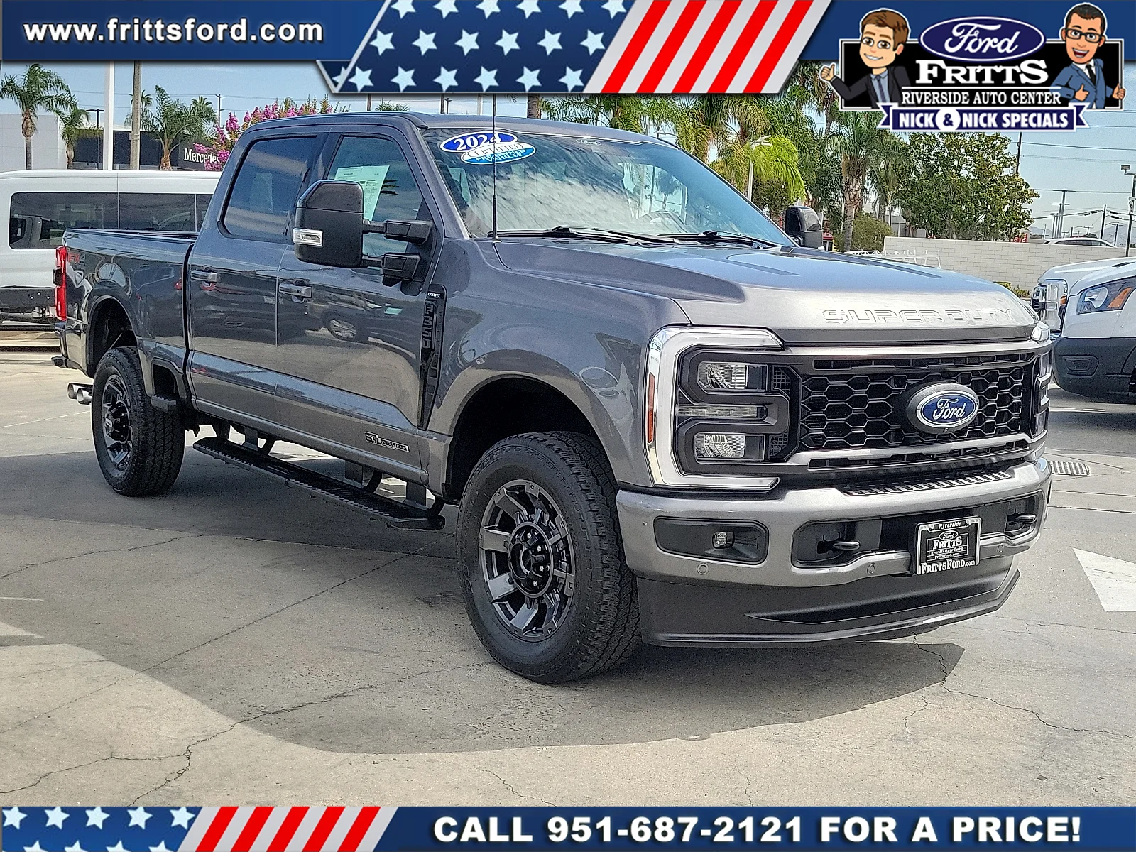 Used 2024 Gray Metallic Ford Lariat image 22