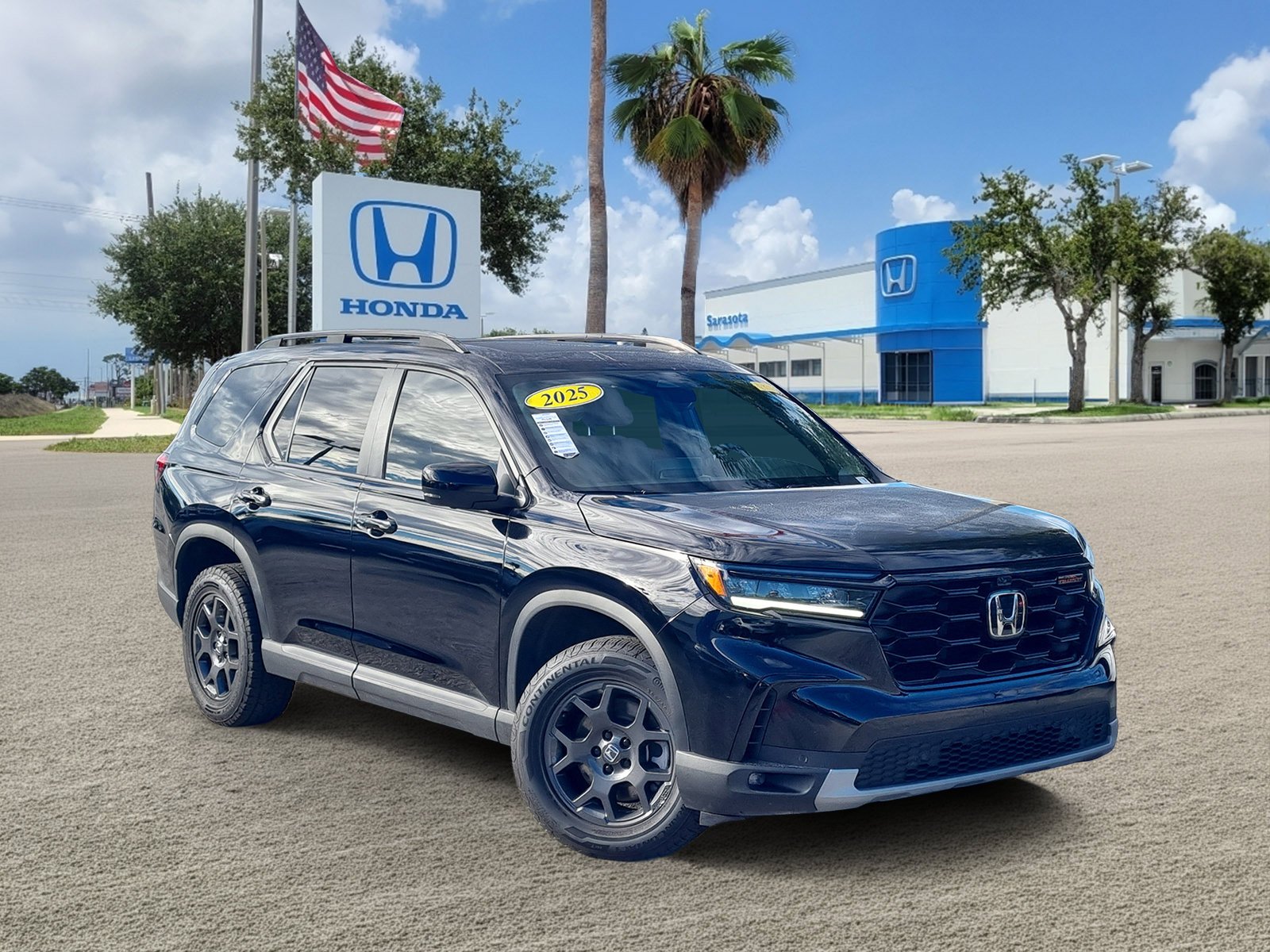 Used 2025 Black Honda TrailSport image 1