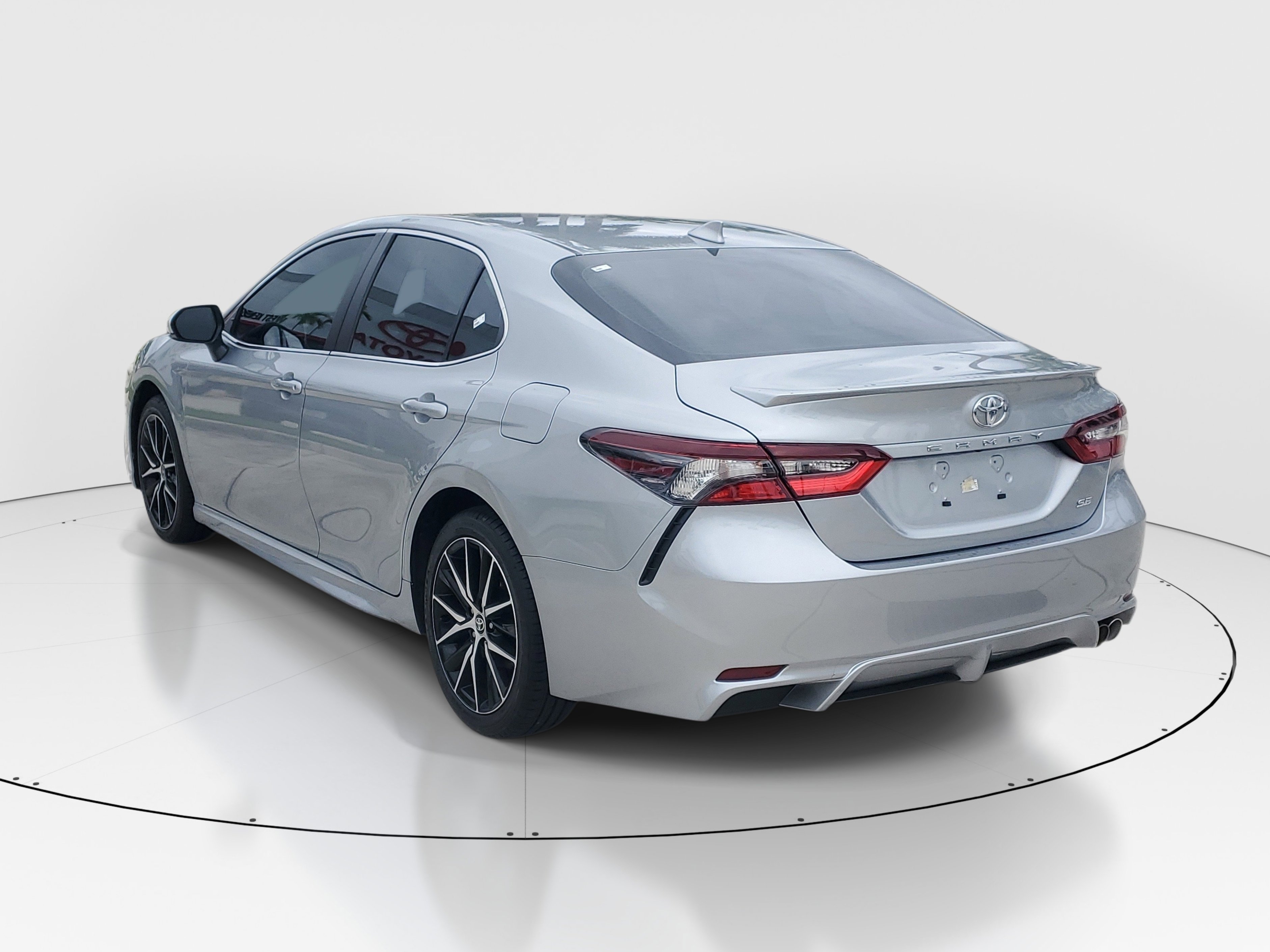 Used 2024 Celestial Silver Metallic Toyota SE image 5
