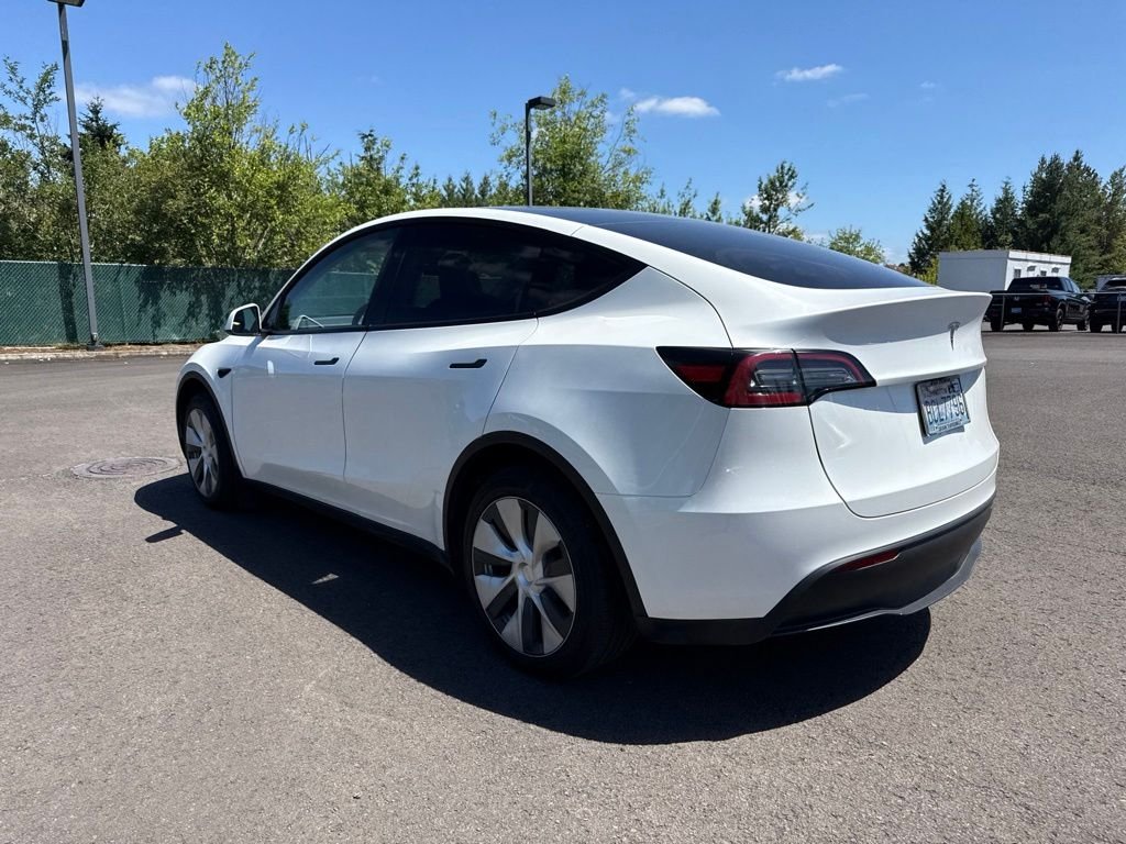 Used 2024 Pearl White Multi-Coat Tesla Long Range image 5