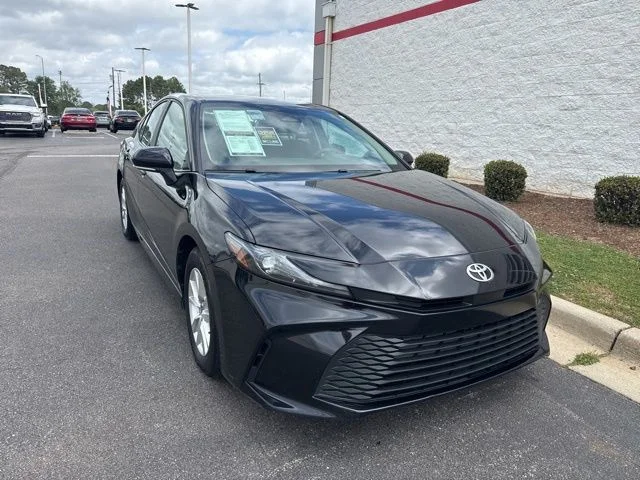 Certified Used 2025 Black Toyota LE image 1