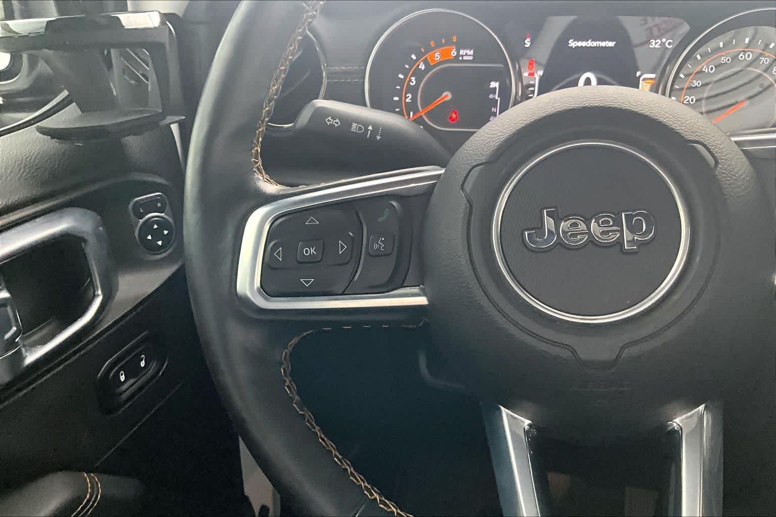 Used 2021 Bright White Clearcoat Jeep Unlimited Sahara High Altitude image 23