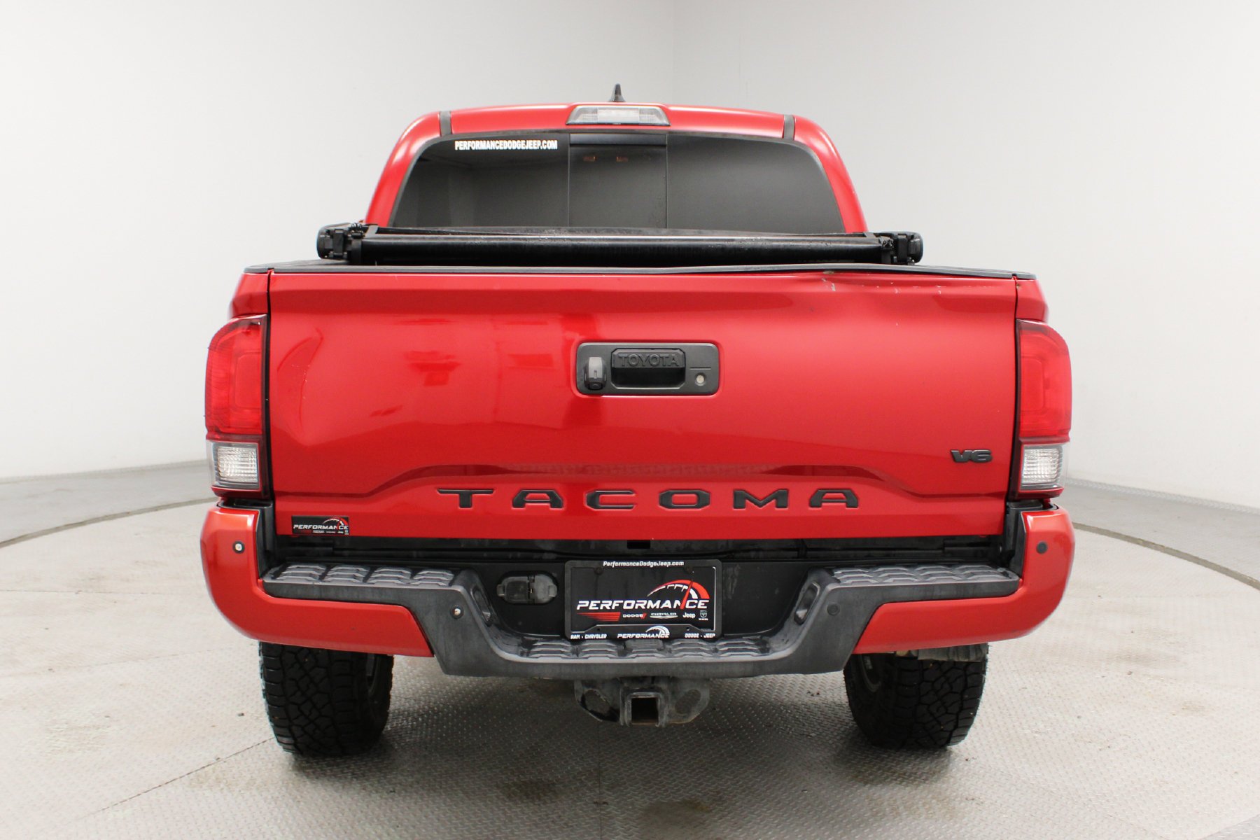 Used 2018 Barcelona Red Metallic Toyota TRD Sport Double Cab 5