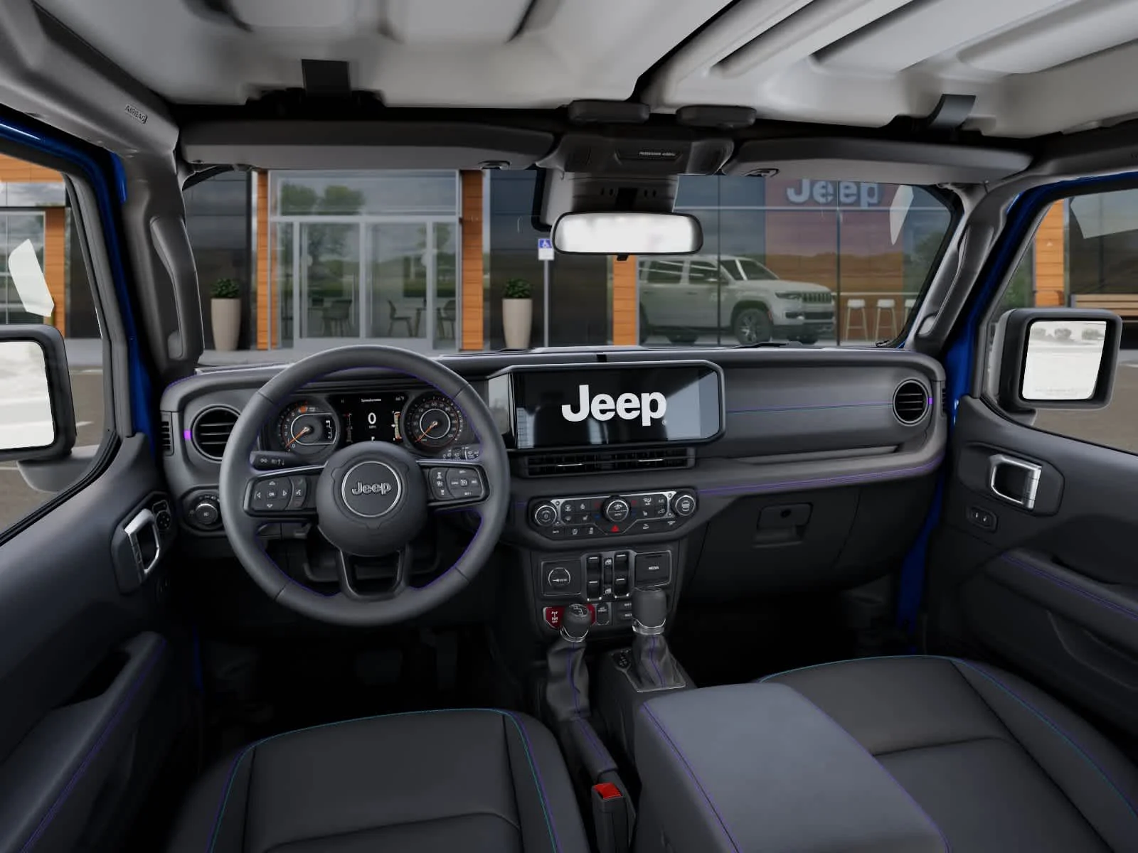 New 2026 Hydro Blue Pearlcoat Jeep Rewind image 14