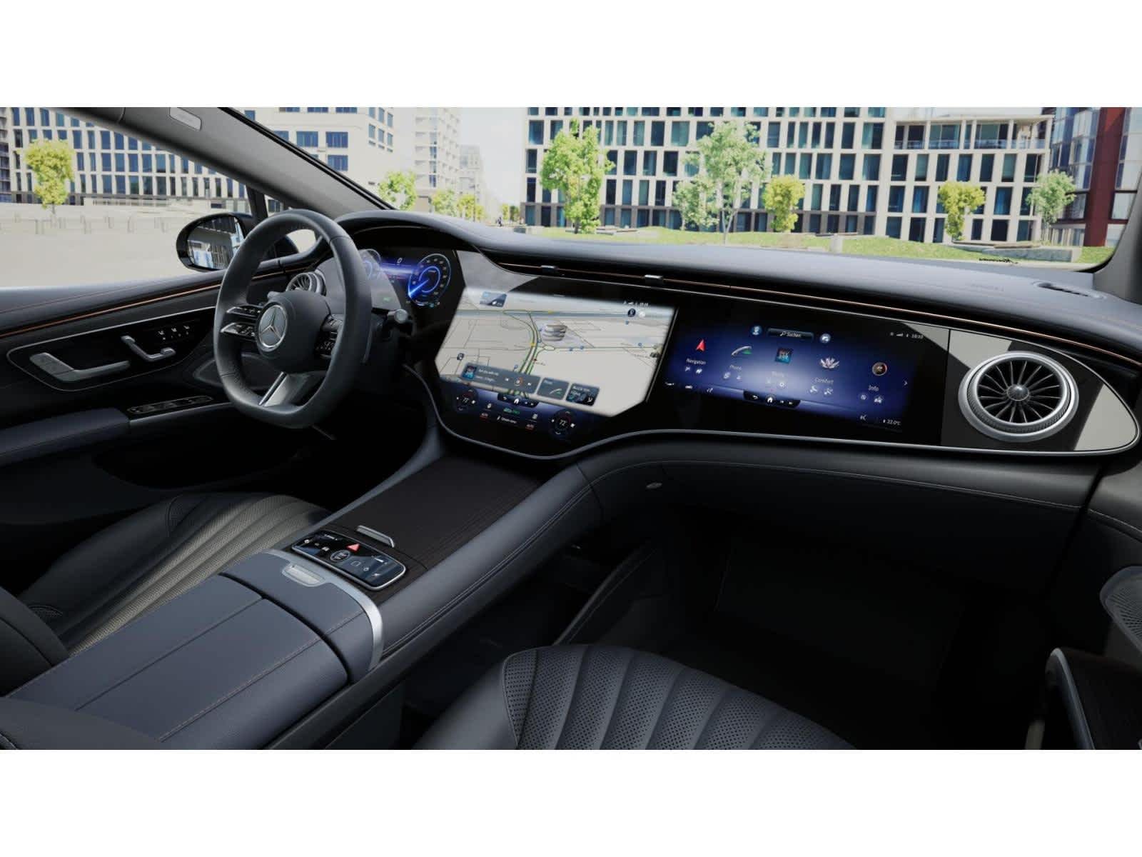 New 2026 Obsidian Black Metallic Mercedes-Benz EQS 450 image 5