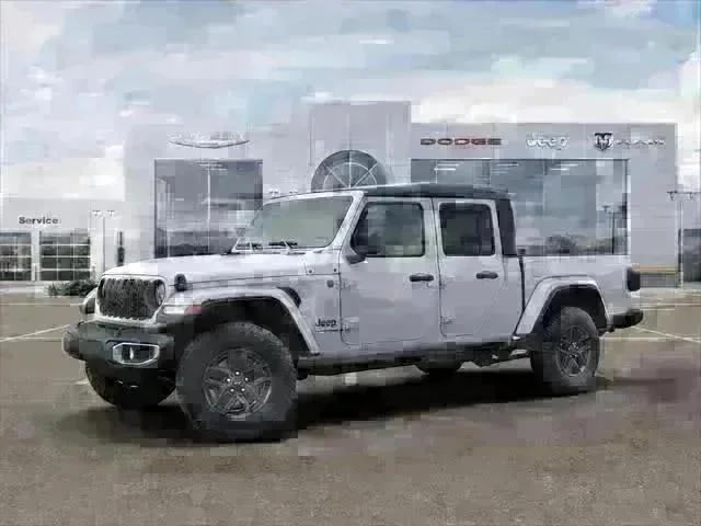 New 2025 Bright White Clearcoat Jeep Sport S image 44