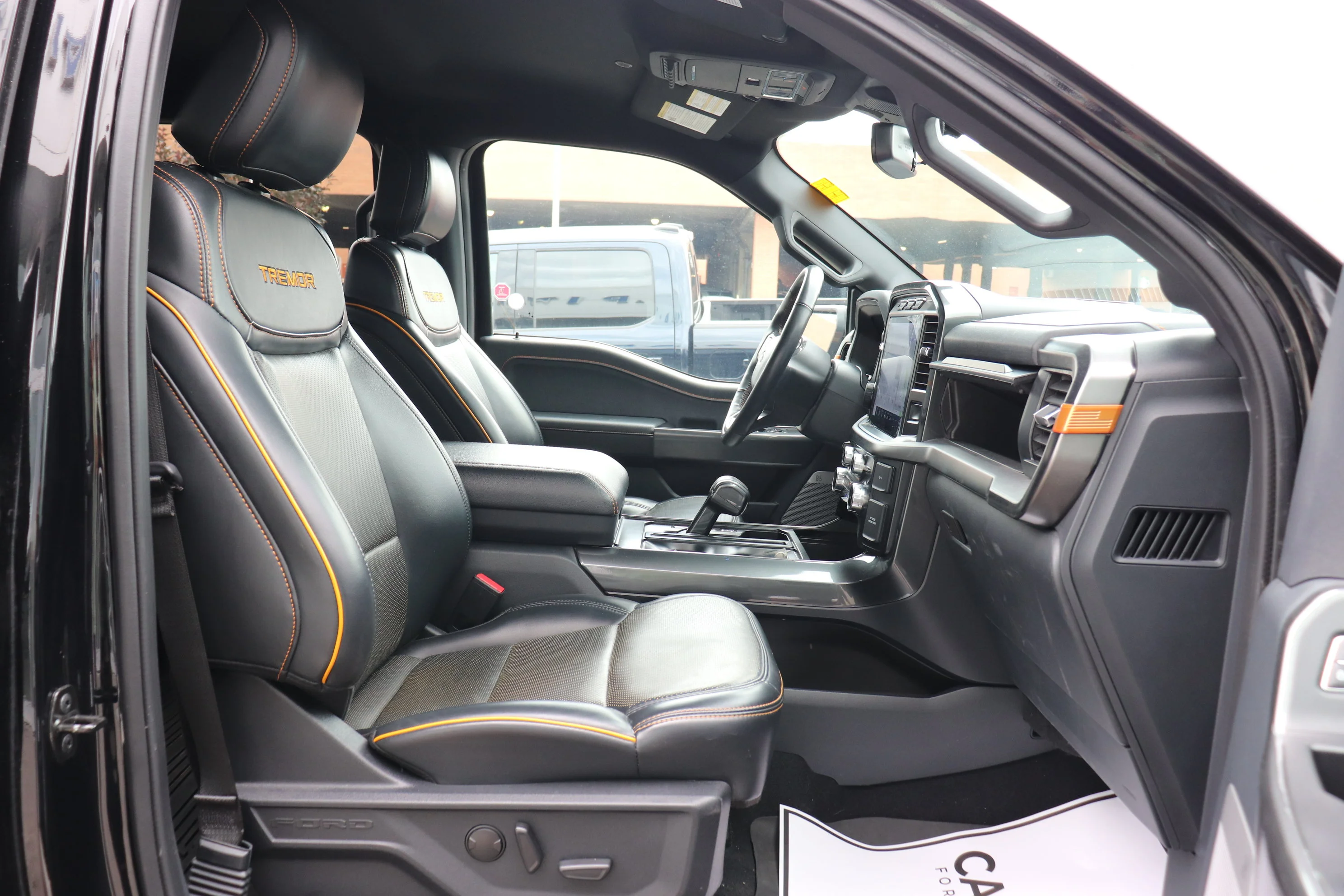 Used 2023 Black Ford XL 4WD SuperCrew 5.5