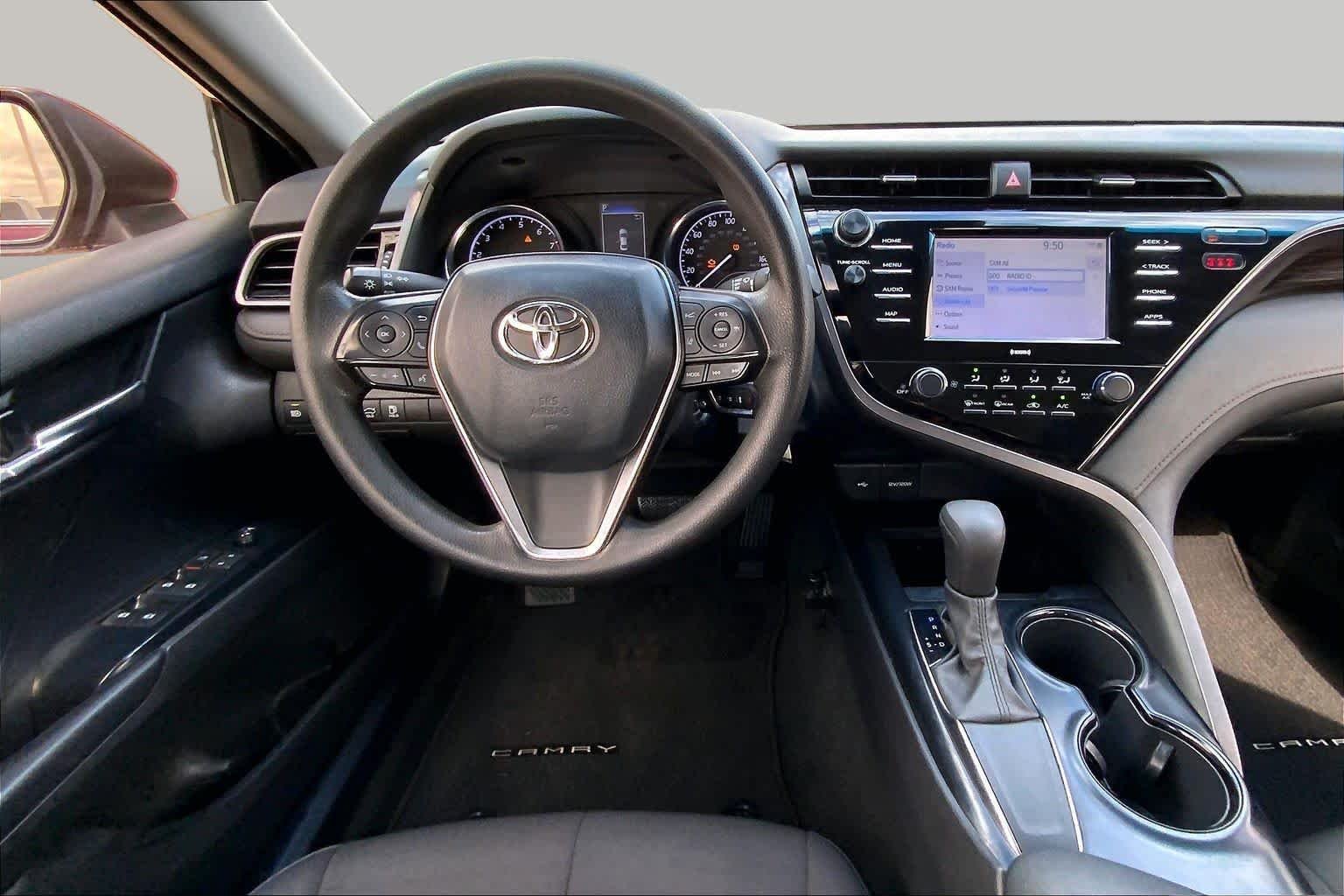 Certified Used 2020 Ruby Flare Pearl Toyota LE image 6