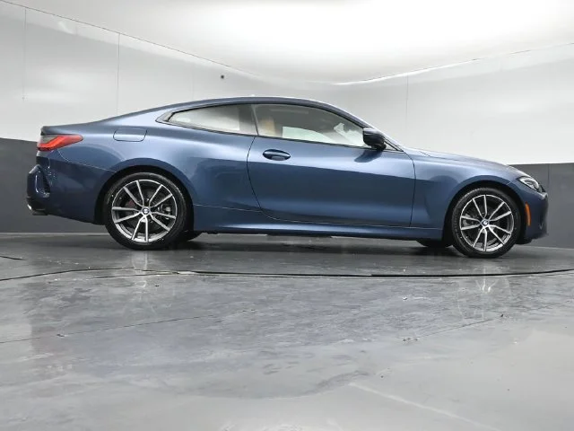 Certified Used 2021 Arctic Race Blue Metallic BMW 430i xDrive image 40