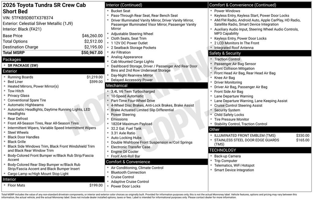 Used 2026 Silver Toyota SR image 11