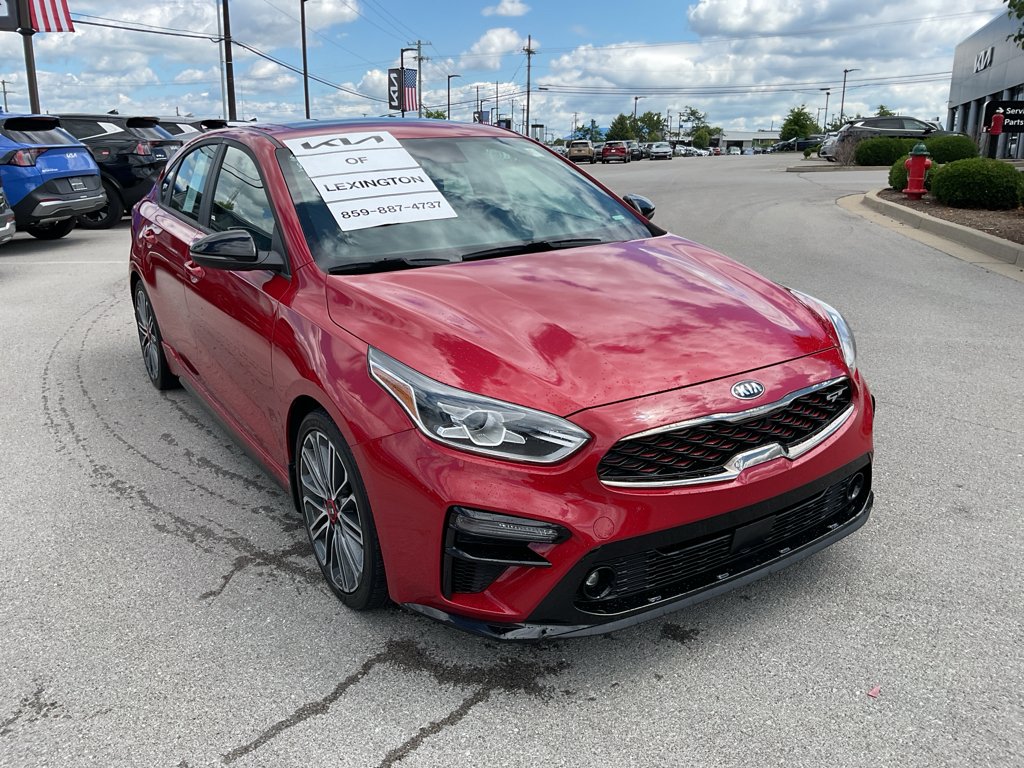 Certified Used 2021 Currant Red Kia GT image 2