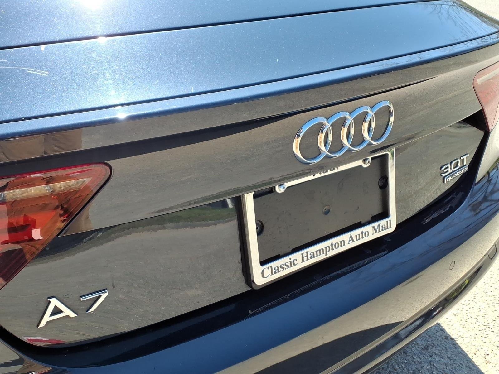 Used 2016 Moonlight Blue Metallic Audi 3.0 Premium Plus image 10