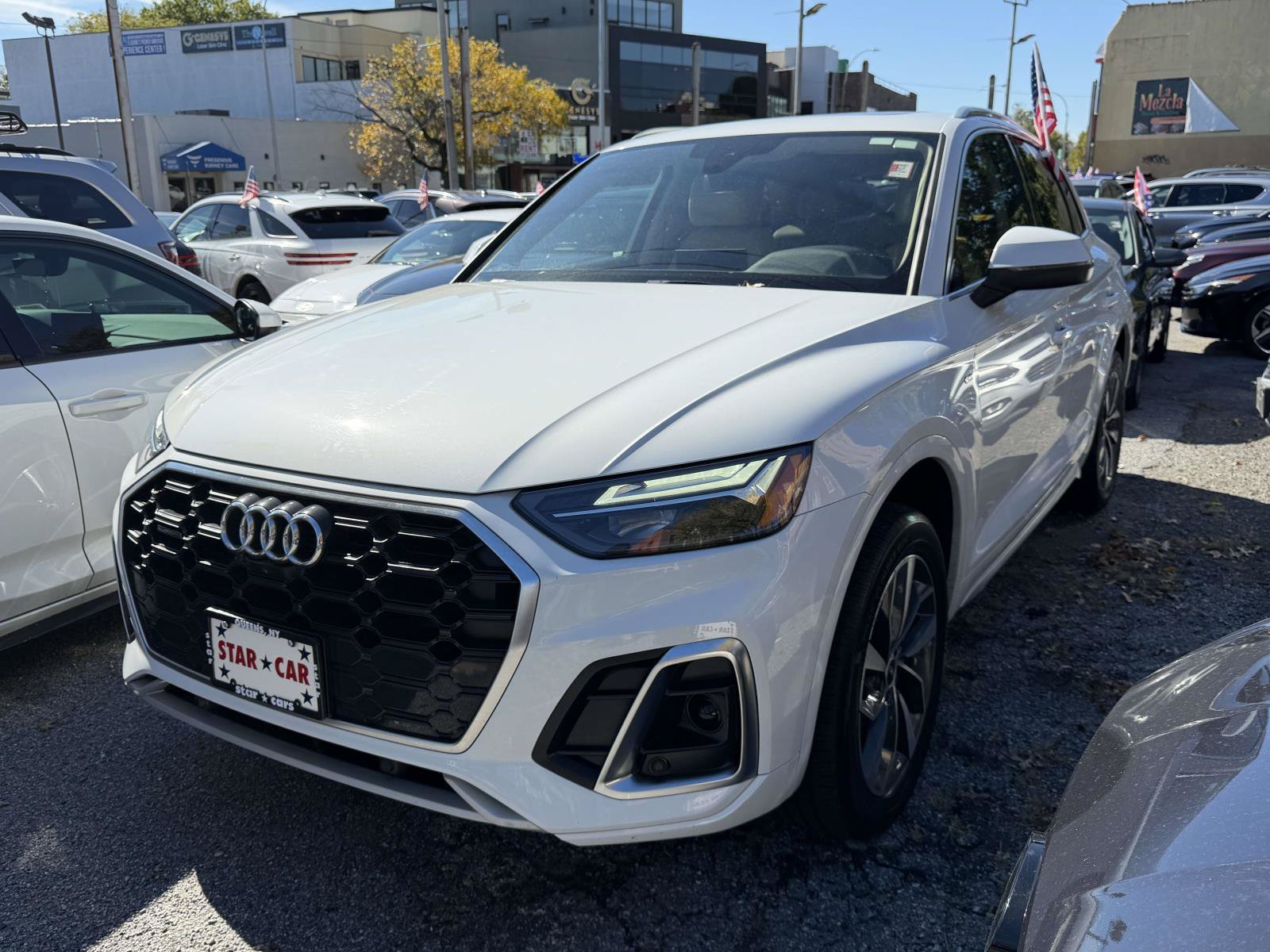 Used 2022 White Audi S line Premium Plus image 3