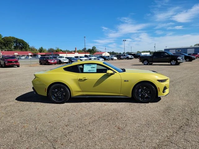 New 2025 Intense Lime Yellow Metallic Ford GT Fastback image 4