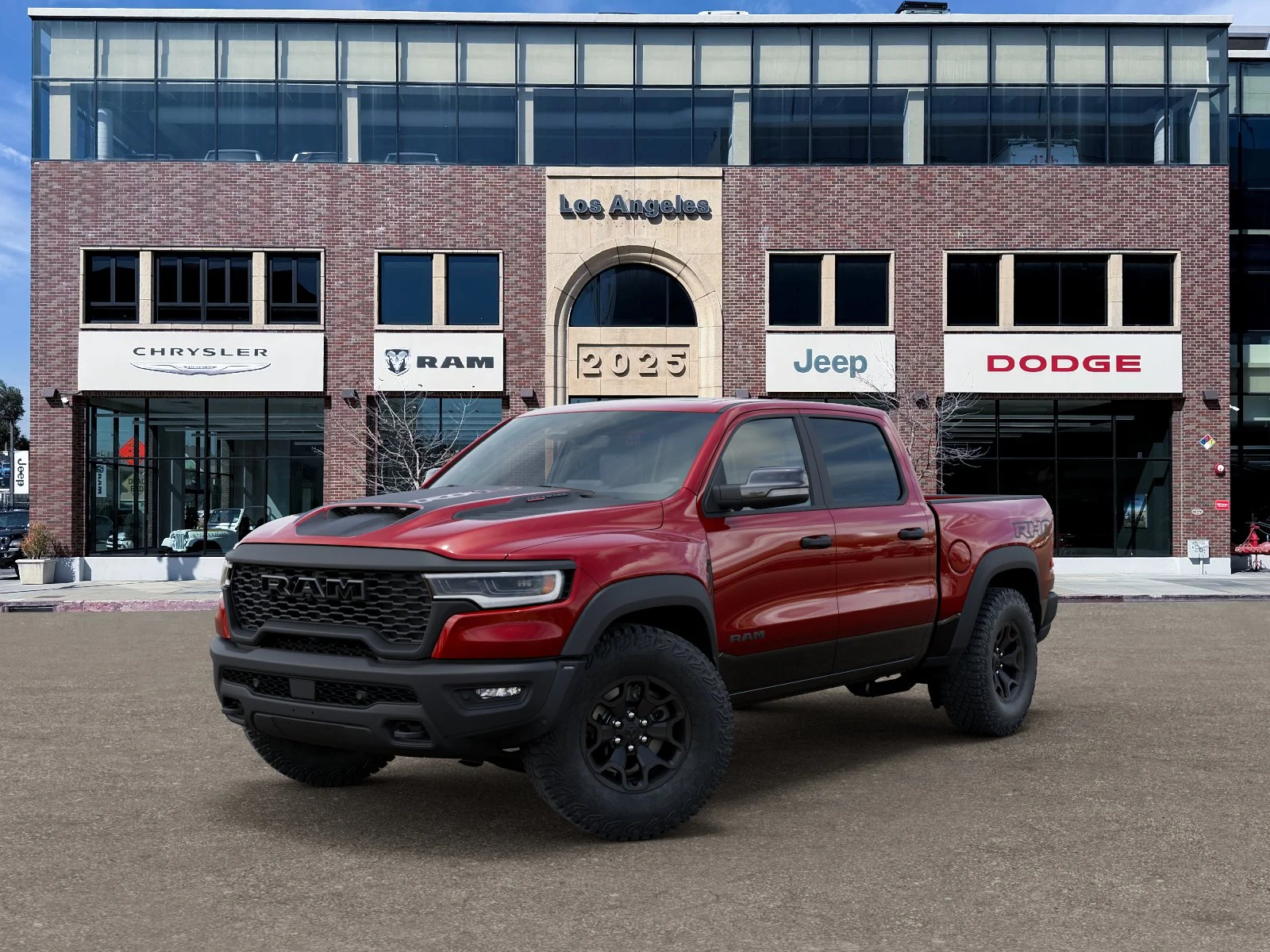 New 2026 Molten Red Pearl-Coat Exterior Paint RAM RHO image 27