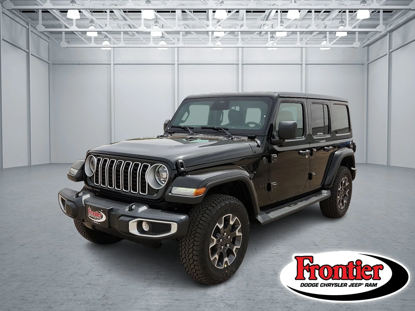 New 2026 Black Clear-Coat  Paint Jeep 4-DOOR SAHARA image 1