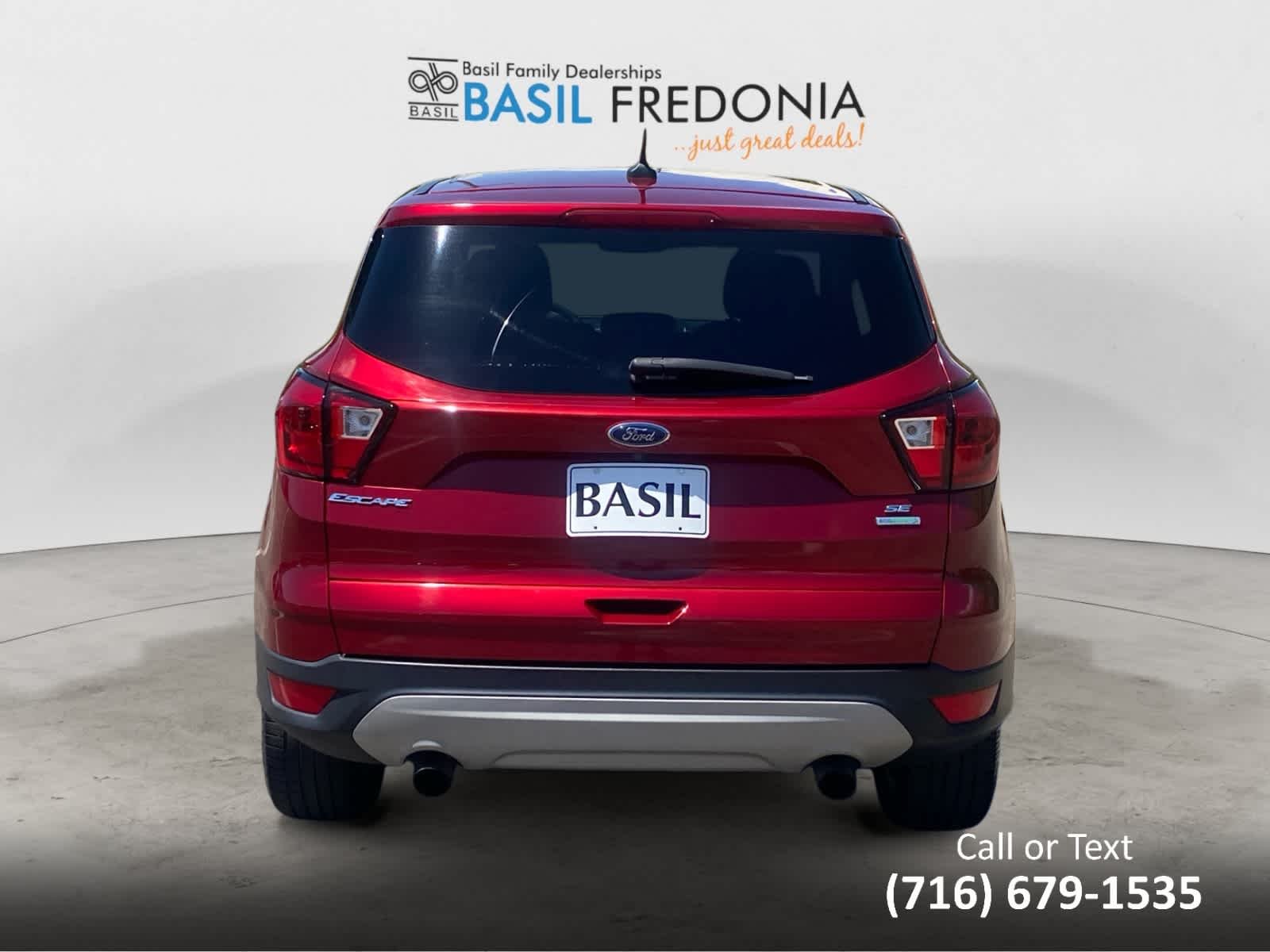 Used 2019 Ruby Red Metallic Tinted Clearcoat Ford SE image 8