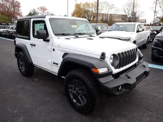 New 2026 Bright White Clearcoat Jeep Sport S image 7