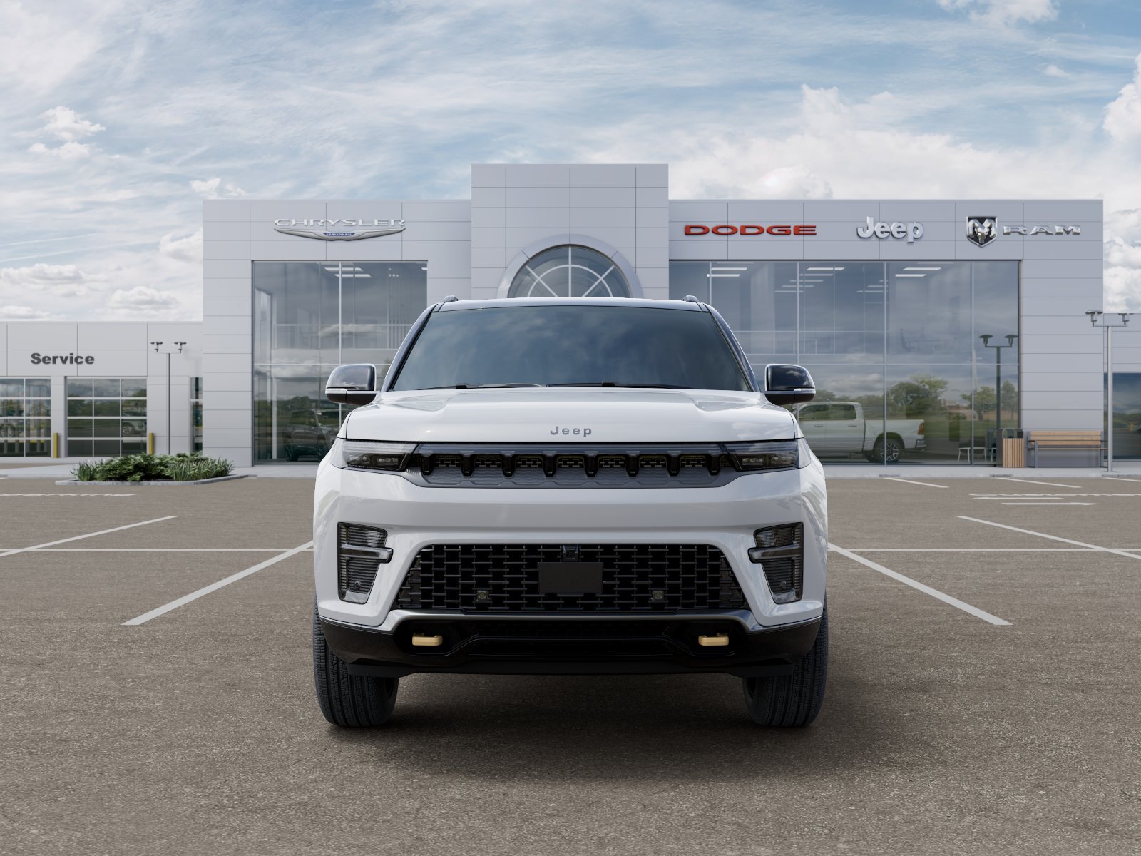 New 2026 Bright White Clear-Coat Exterior Paint Jeep Series III image 32