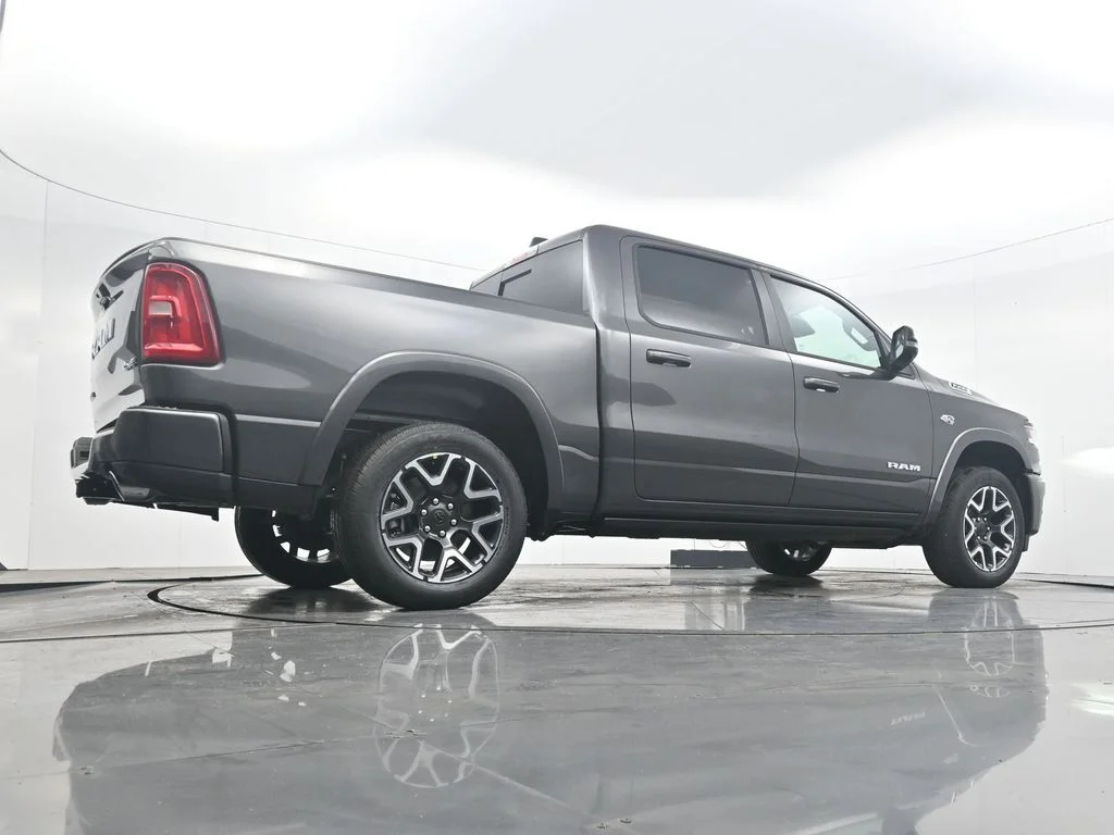 New 2026 Granite Crystal Metallic Clear-Coat Exterior Paint RAM Laramie image 37
