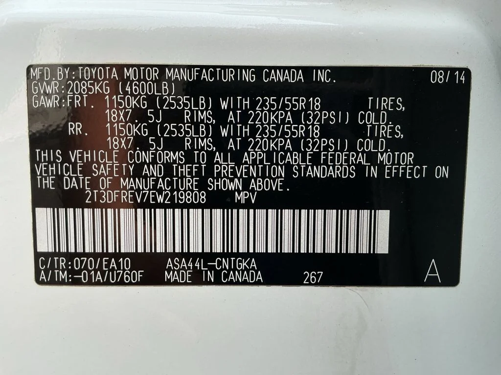 Used 2014 White Toyota Limited image 25