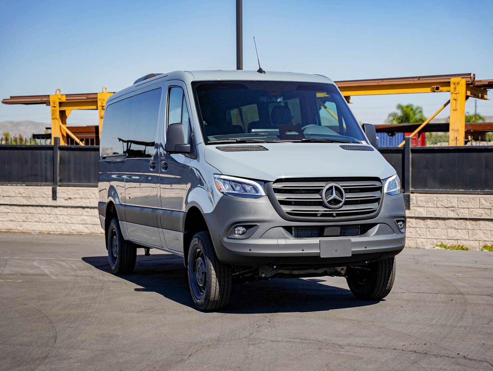 New 2026 Blue Gray Mercedes-Benz 2500 Standard Roof I4 Diesel HO 144 AWD image 3