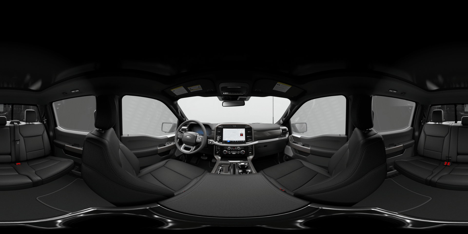 New 2026 Agate Black Metallic Ford Lariat® image 8