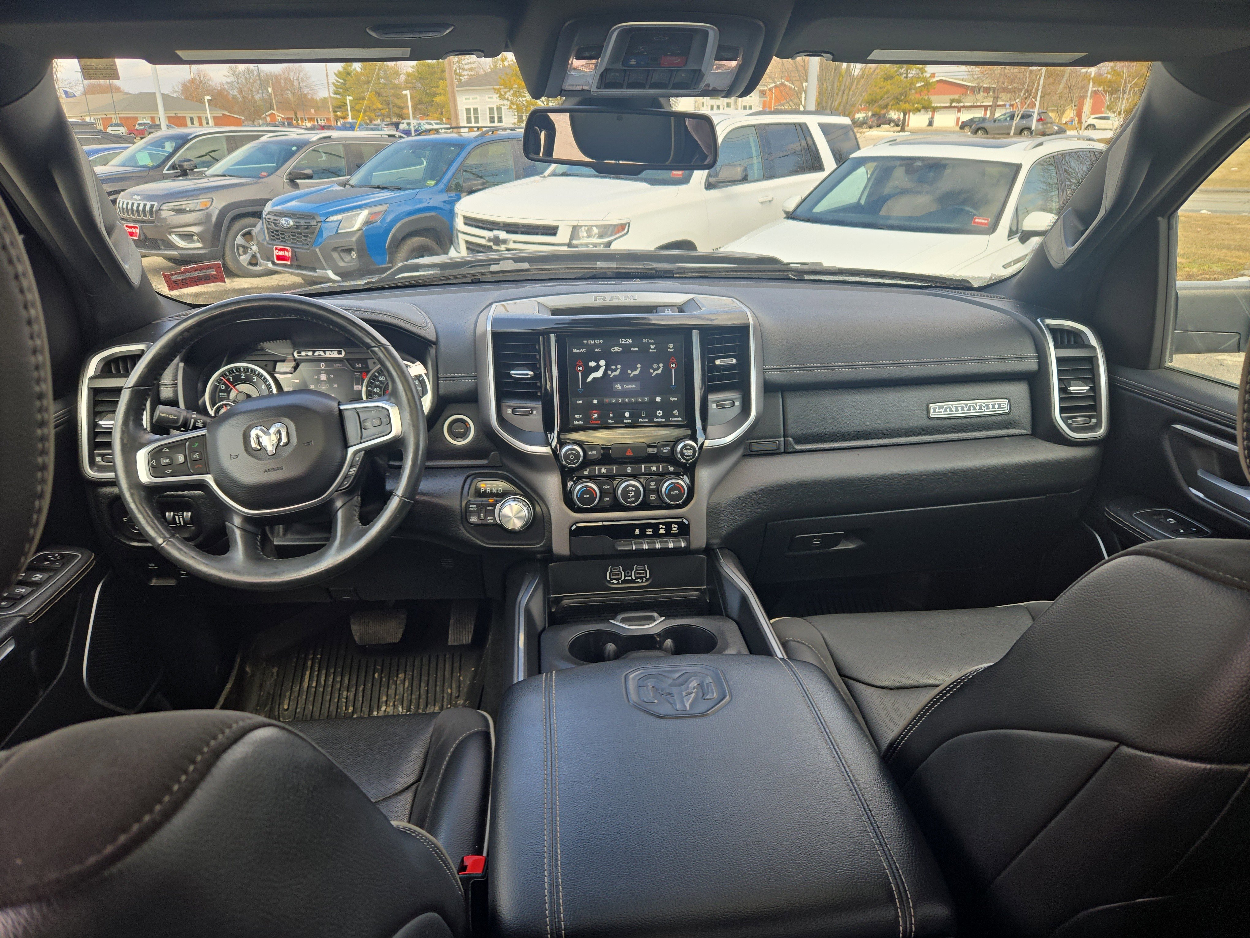 Used 2020 Bright White Clearcoat Ram Laramie image 13