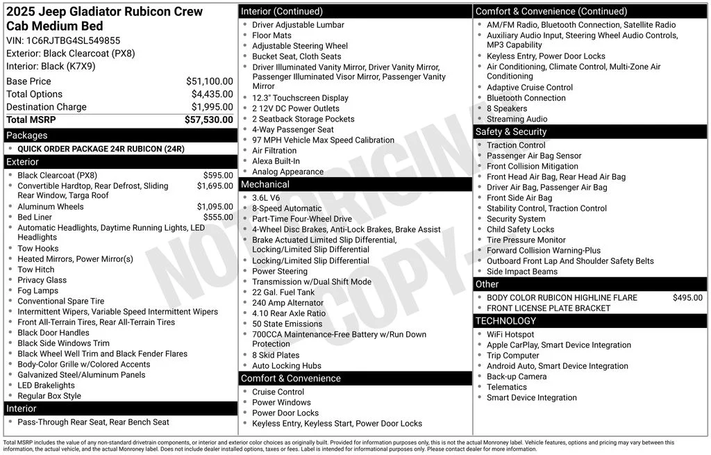 Used 2025 Black Jeep Rubicon image 33