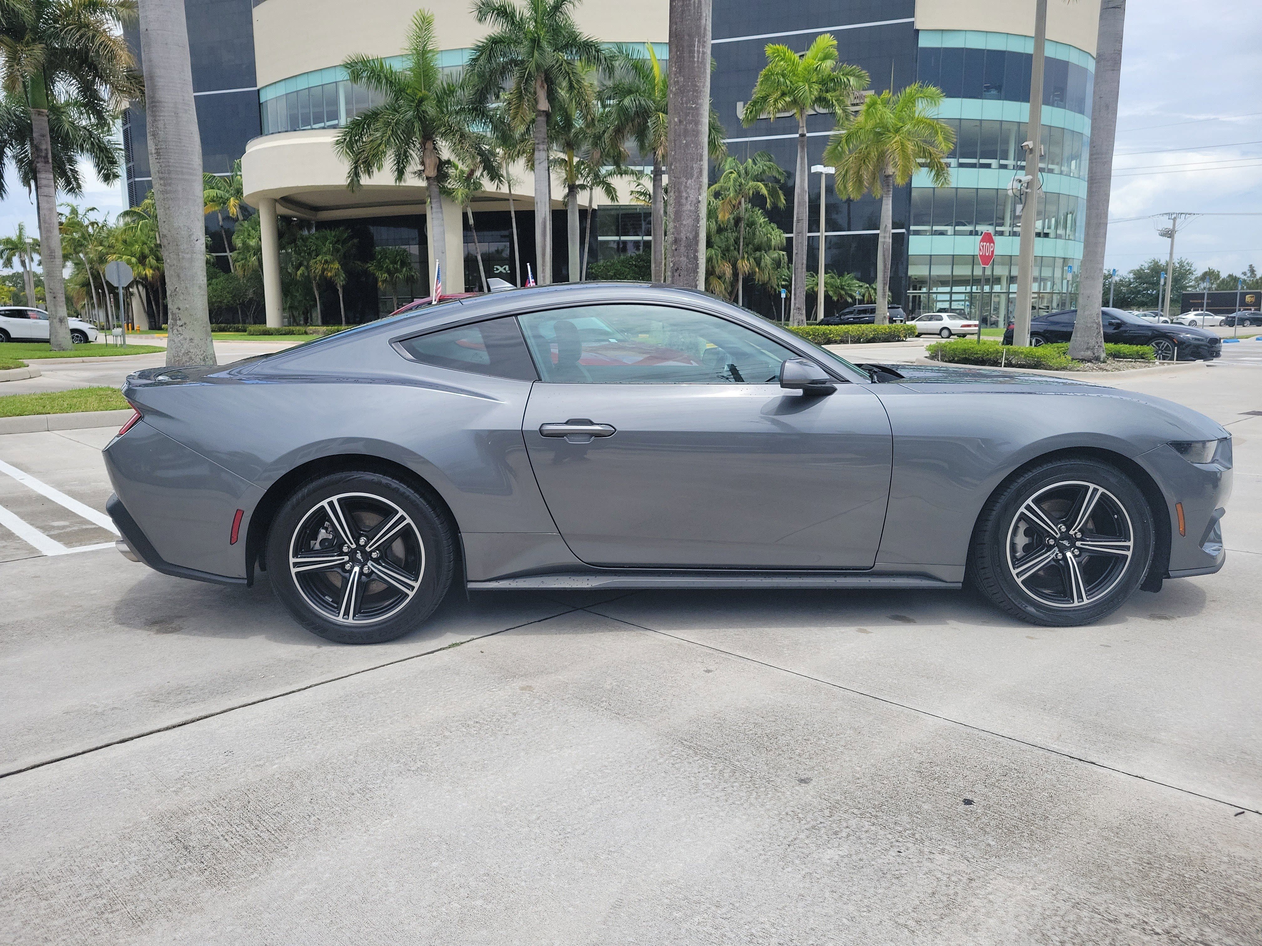 Used 2025 Gray Metallic Ford EcoBoost Premium image 11