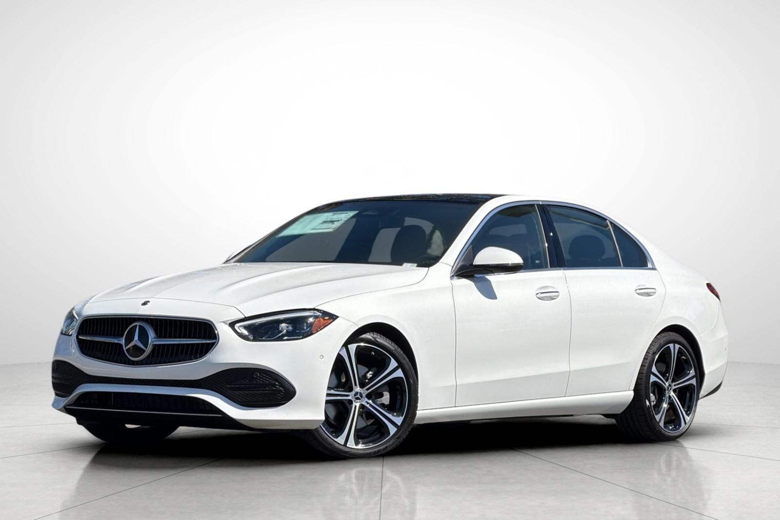 New 2026 Polar White Mercedes-Benz C 300 image 1