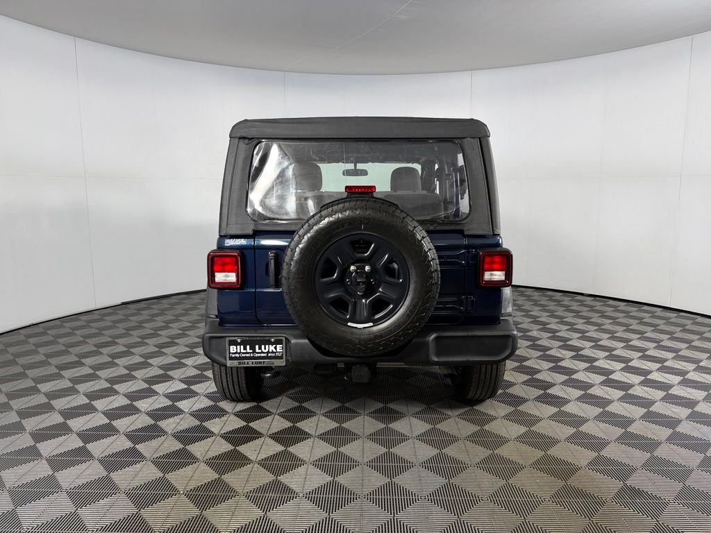 Certified Used 2025 Blue Jeep Sport image 7
