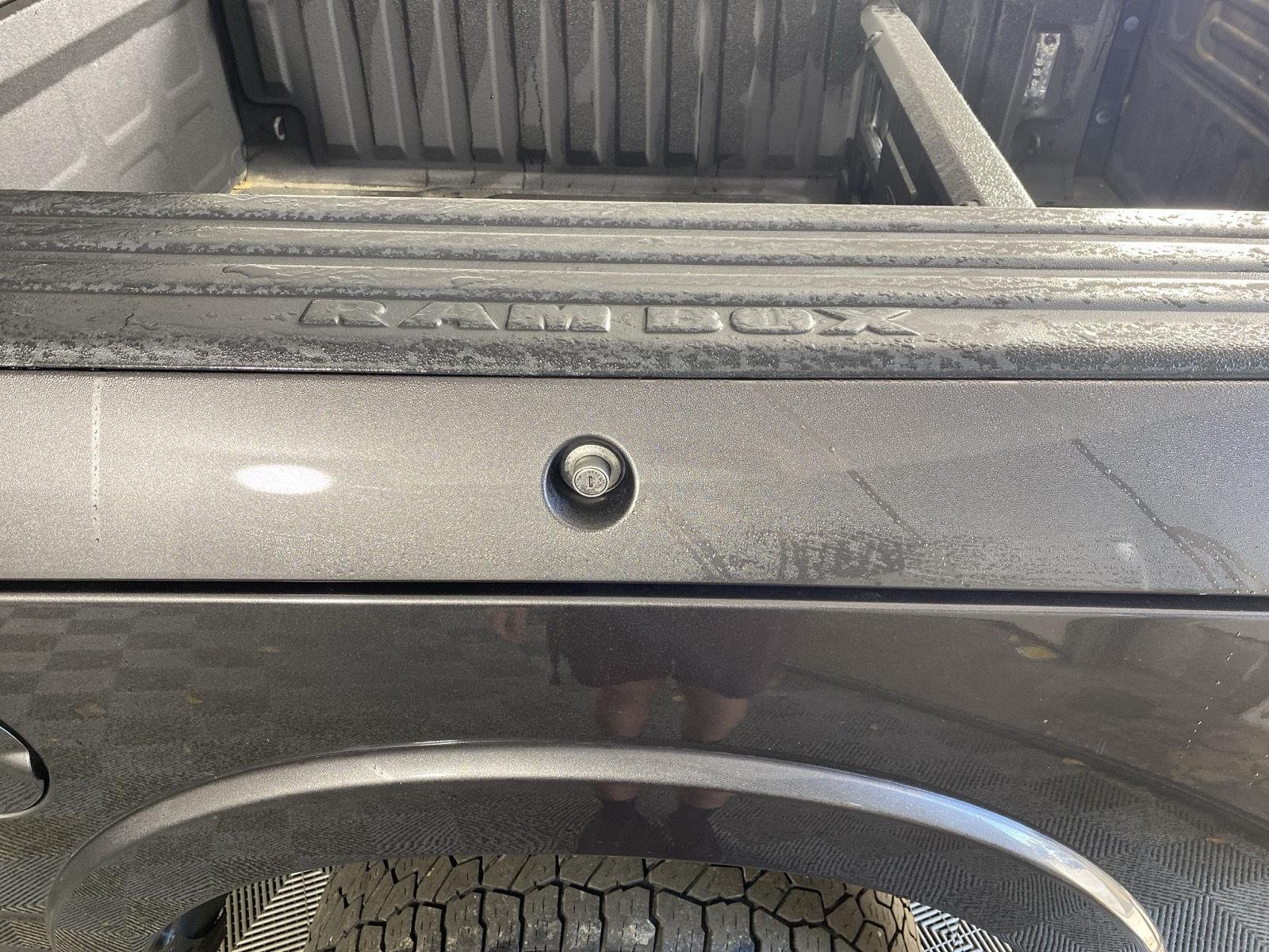 Used 2024 Granite Crystal Metallic Clearcoat Ram Limited image 16