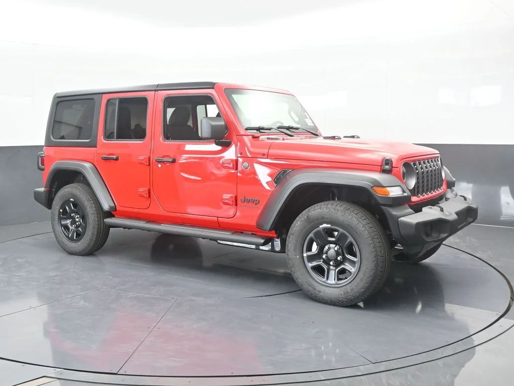 New 2026 Firecracker Red Clearcoat Jeep Sport image 8