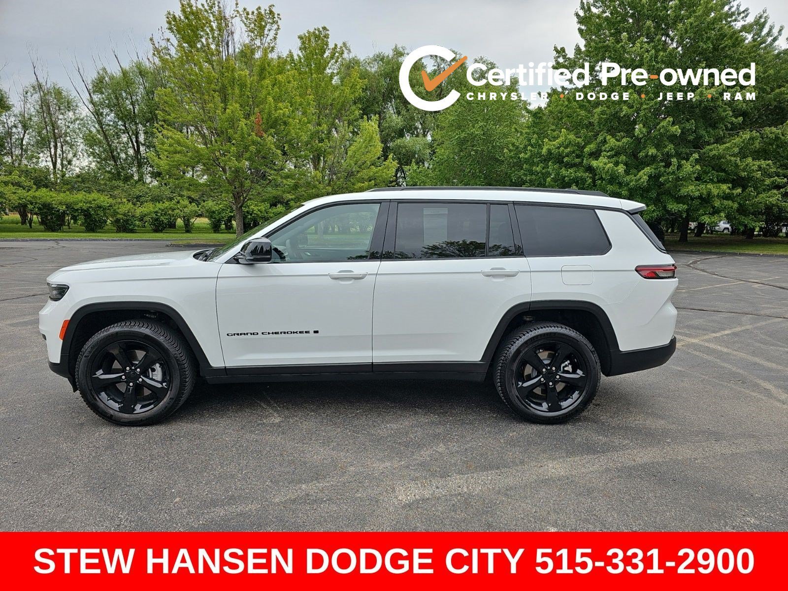 Certified Used 2025 Bright White Clearcoat Jeep Altitude X image 1
