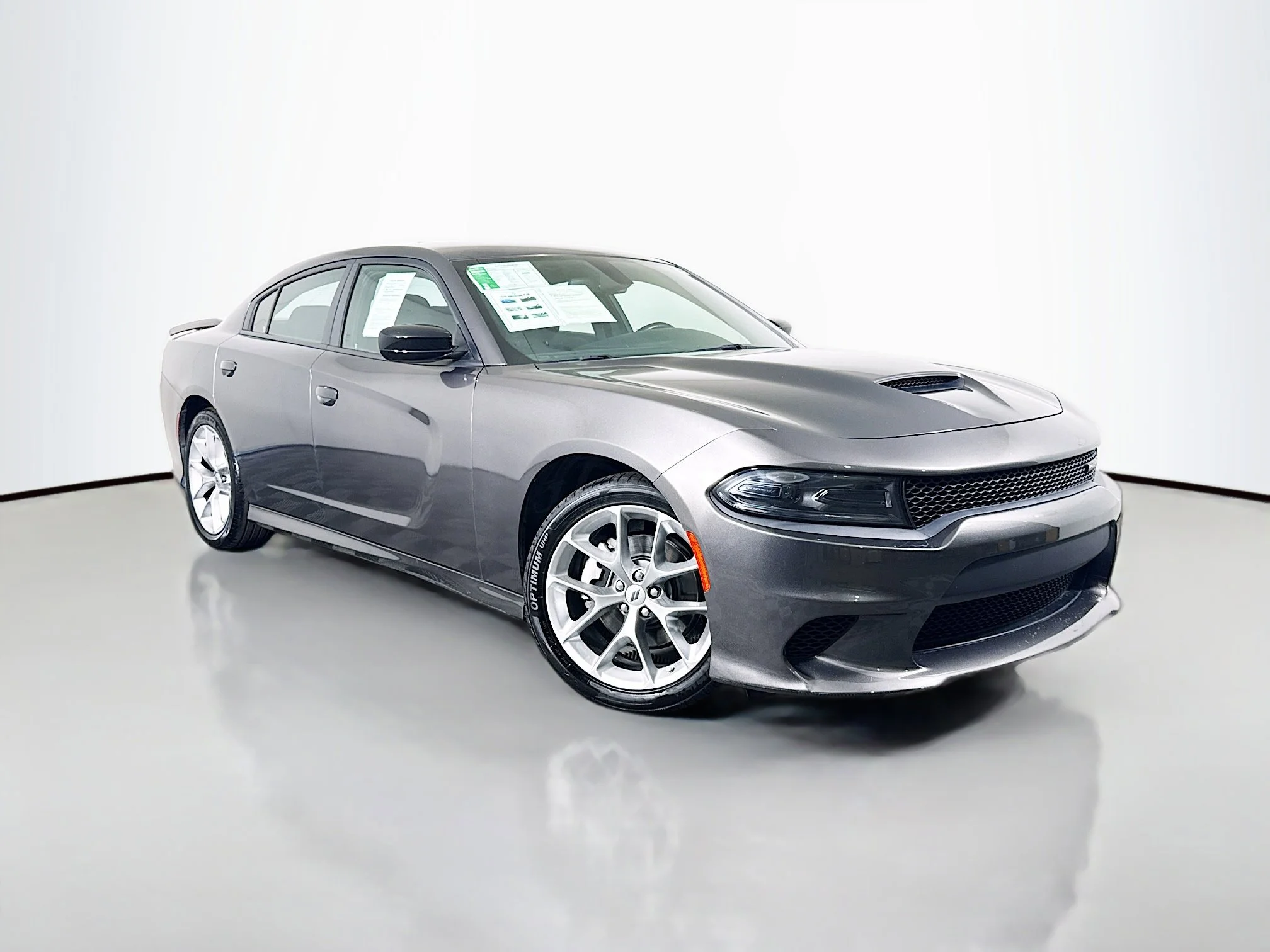 Used 2023 Granite Pearlcoat Dodge GT image 1
