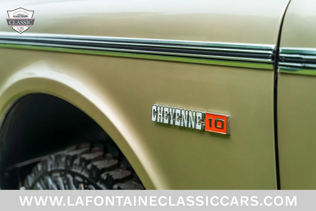 Used 1972 Gold Chevrolet Cheyenne image 37