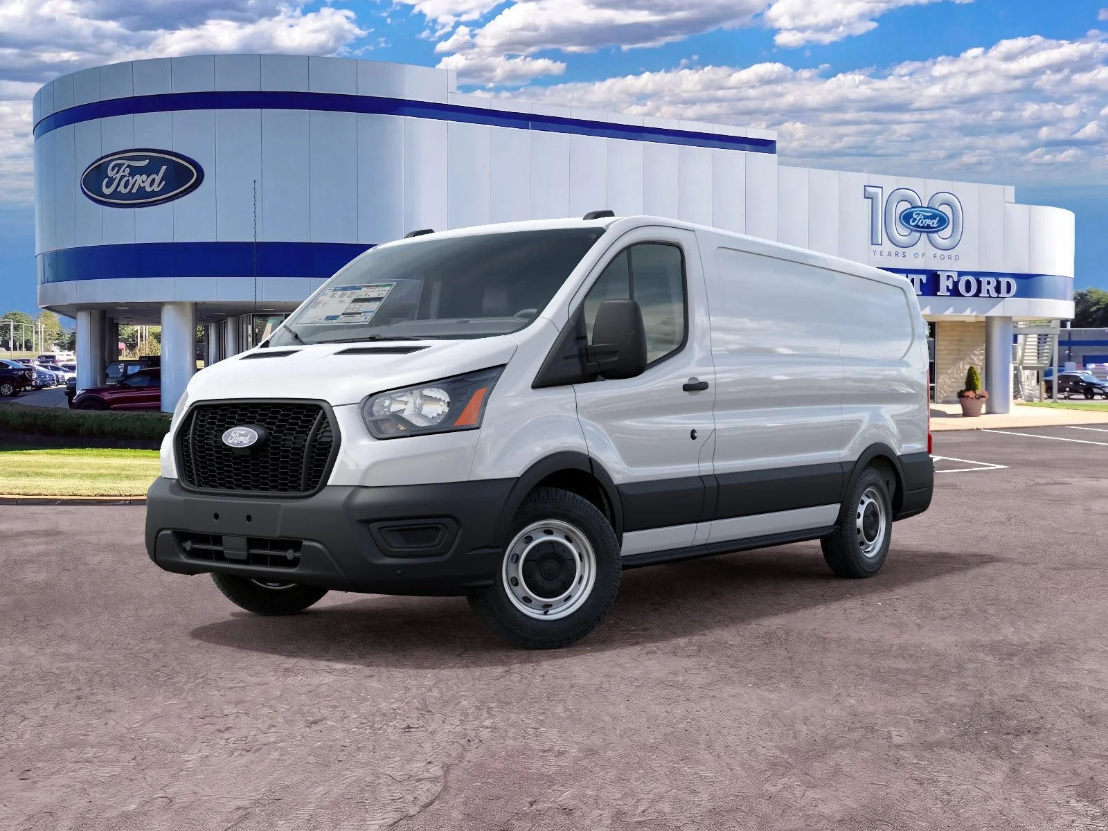 New 2027 OXFORD WHITE Ford Base image 2