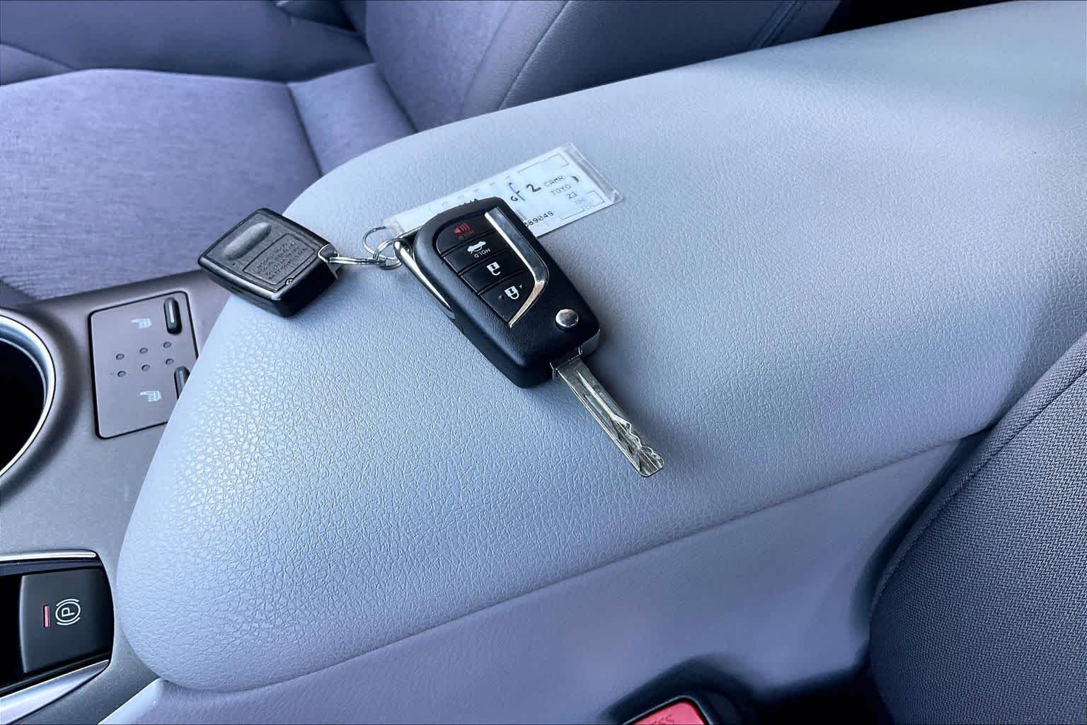 Used 2023 Celestial Silver Metallic Toyota LE image 13