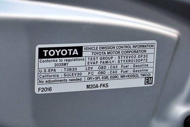 Used 2025 Silver Toyota SE image 35