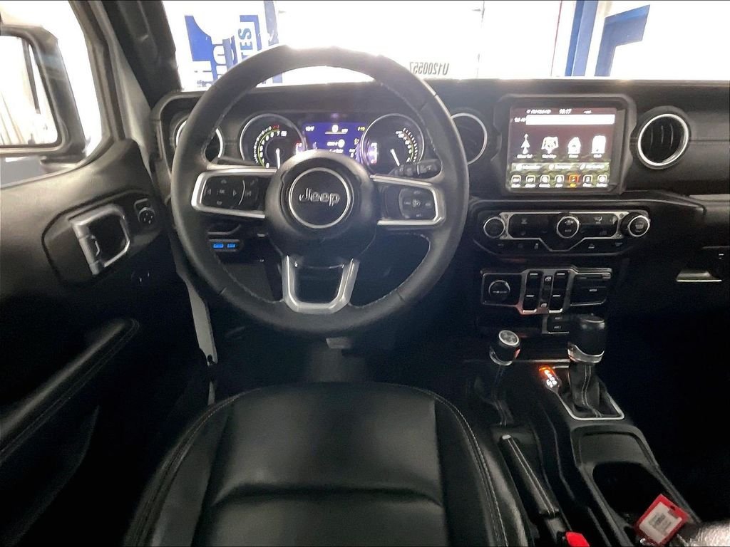 Used 2023 White Jeep Sahara 4xe image 17