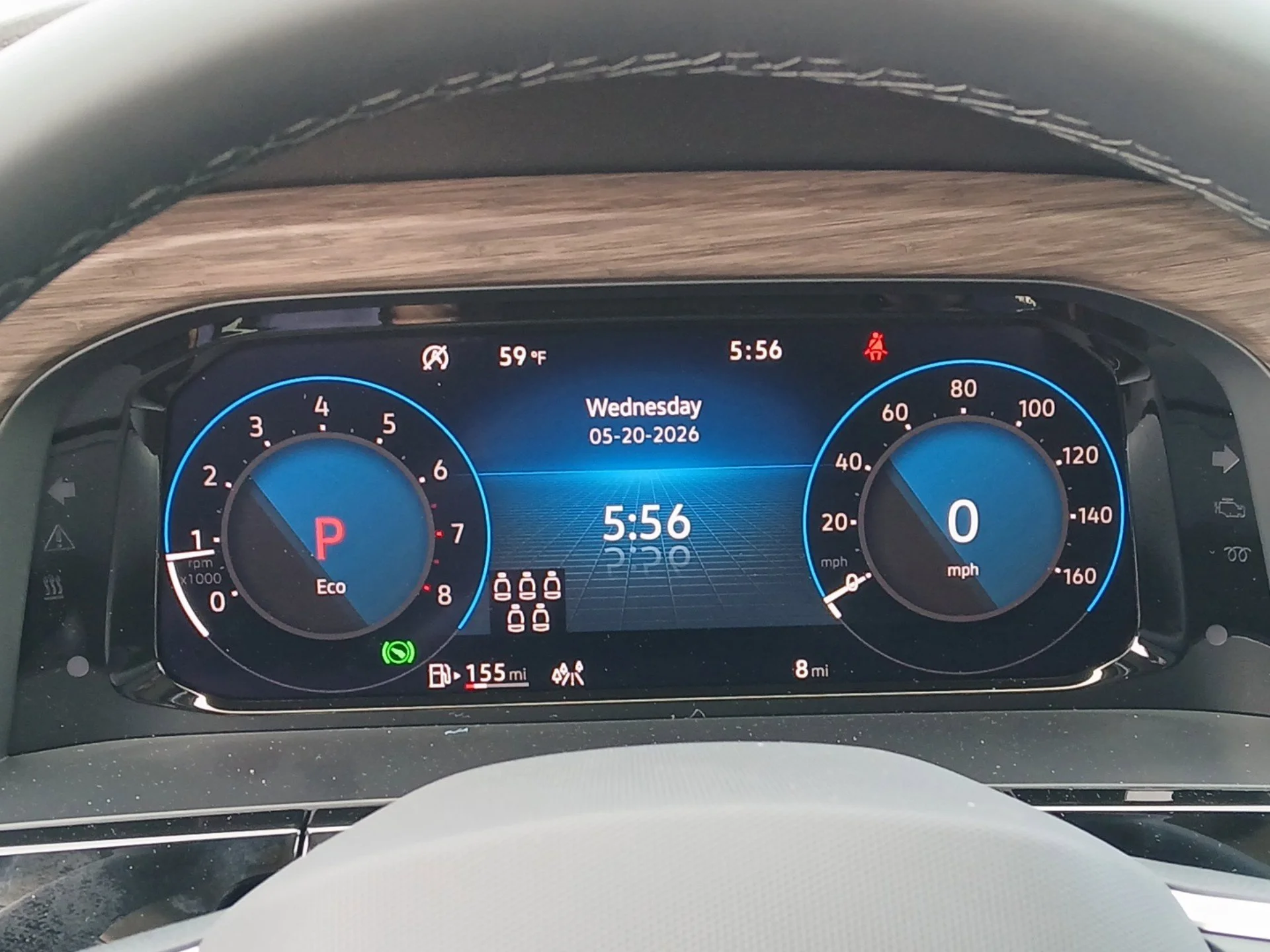 New 2026 Avocado Green Pearl Volkswagen 2.0T SEL Premium R-Line image 8